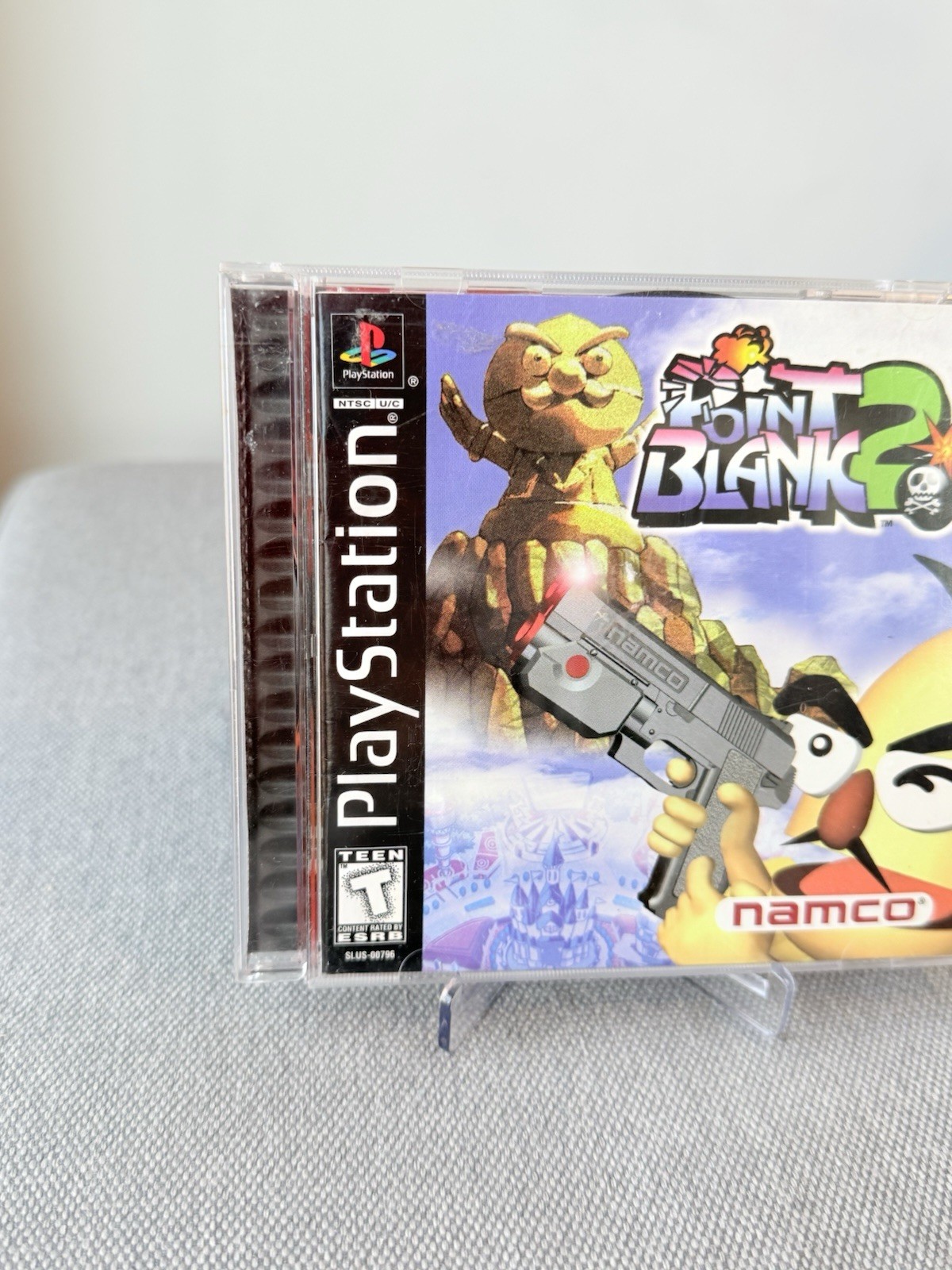 Point Blank 2 (Sony PlayStation 1, 1999) Game Disc in box w/booklet