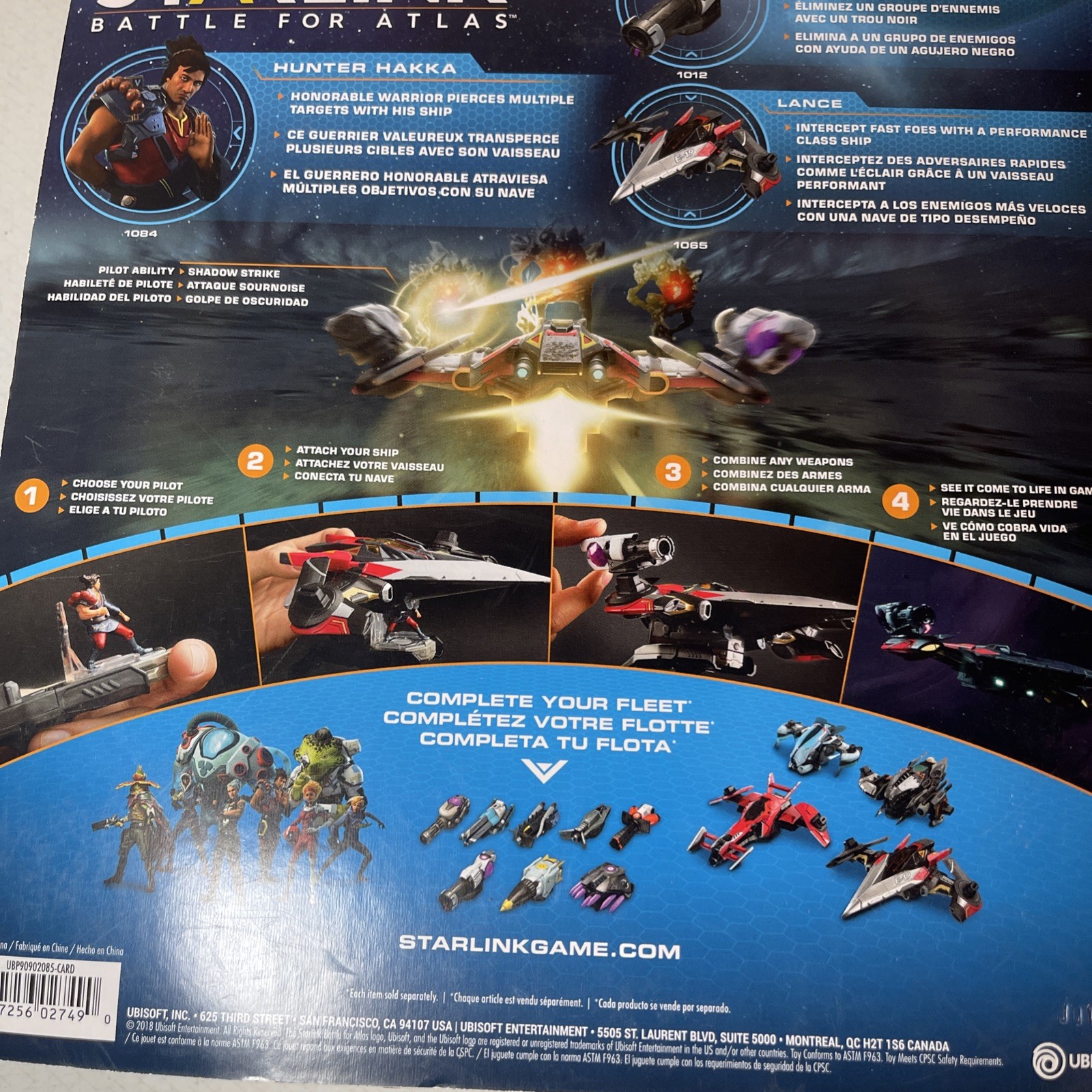 Starlink Battle for Atlas – Lance- Starship Game Pack-Sealed-Ubisoft – 2018 NEW
