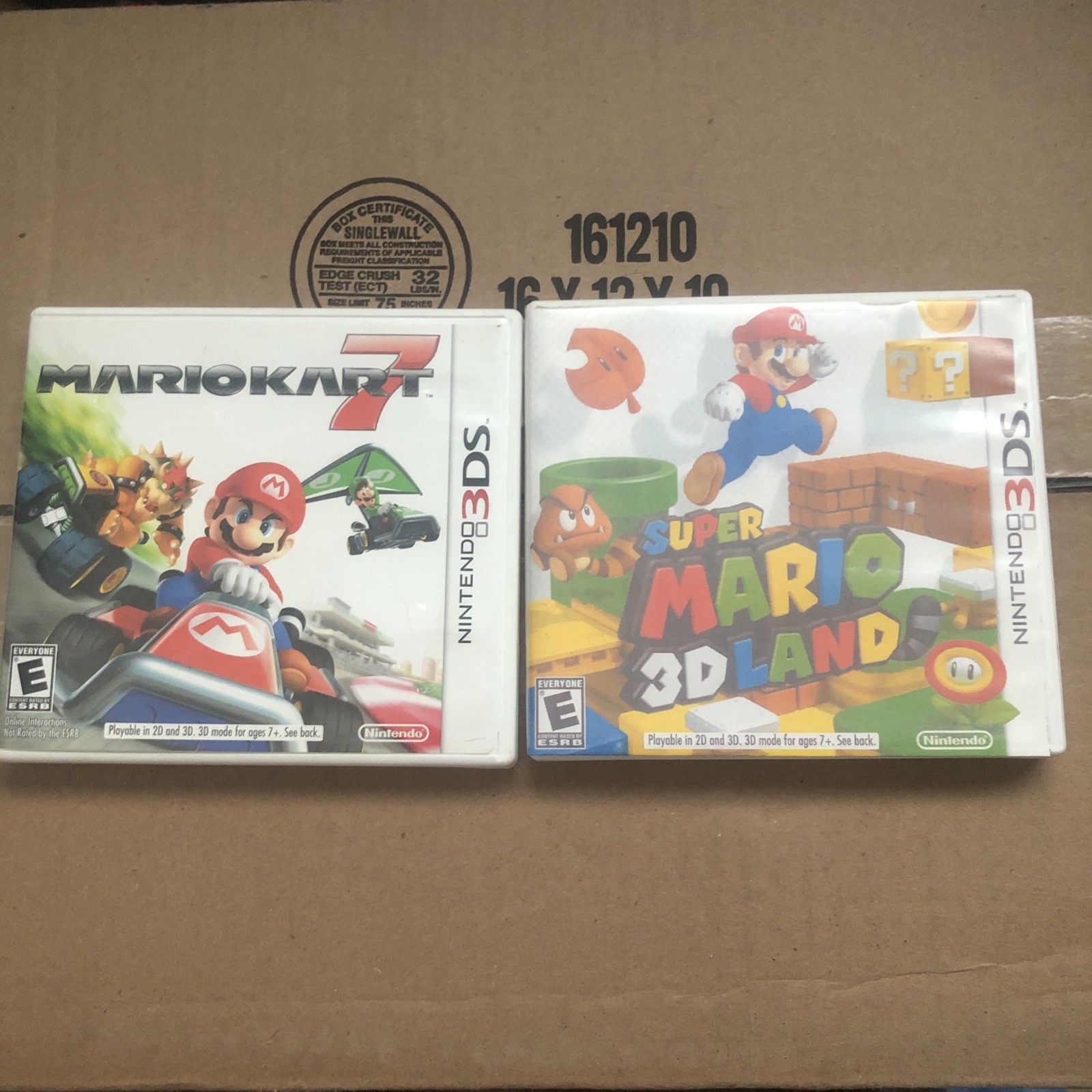 Mario Kart 7 + Super Mario 3D Land (Nintendo 3DS)