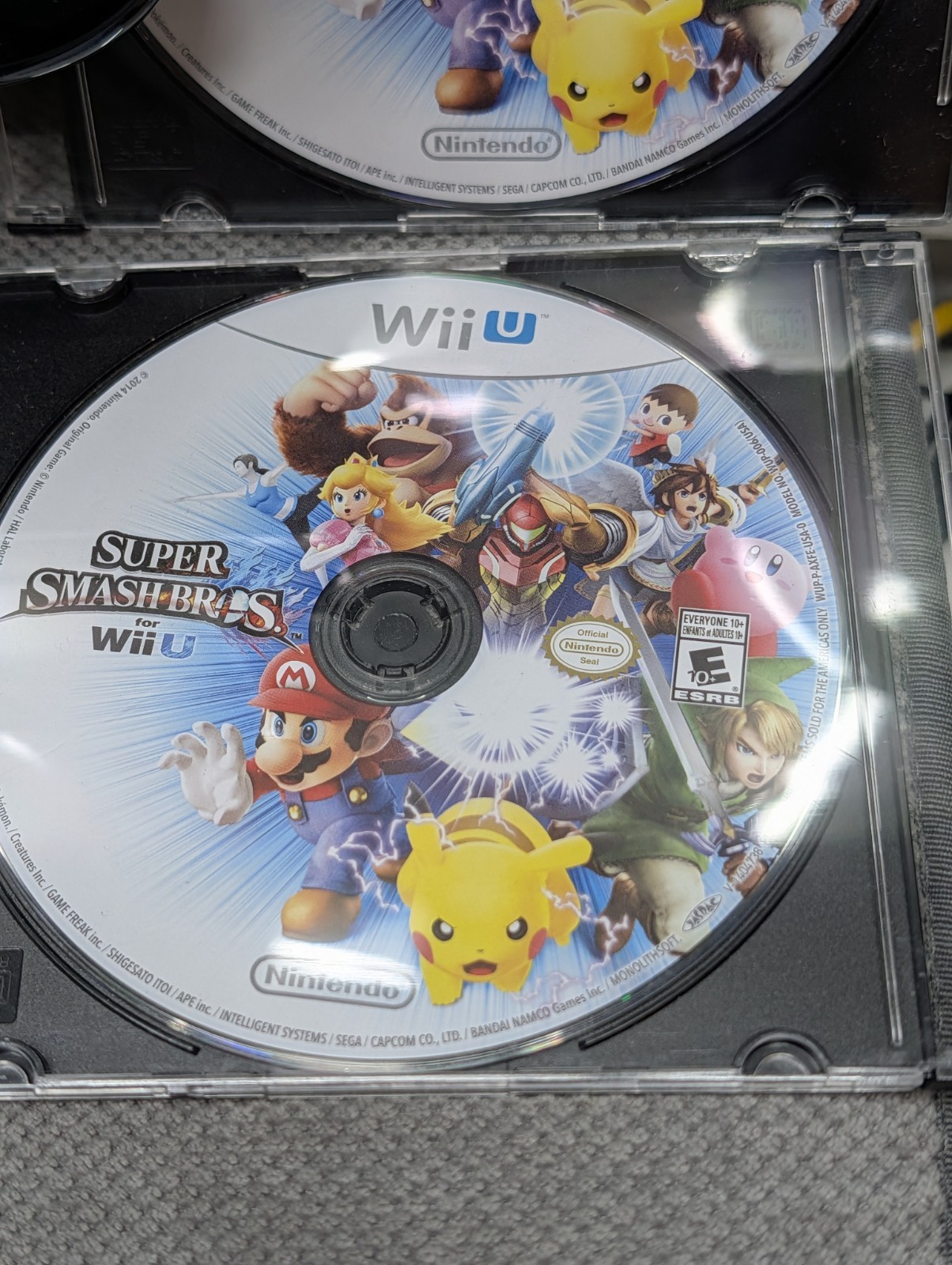 Super Smash Bros. – Nintendo Wii U Disc Only Tested Verified Working