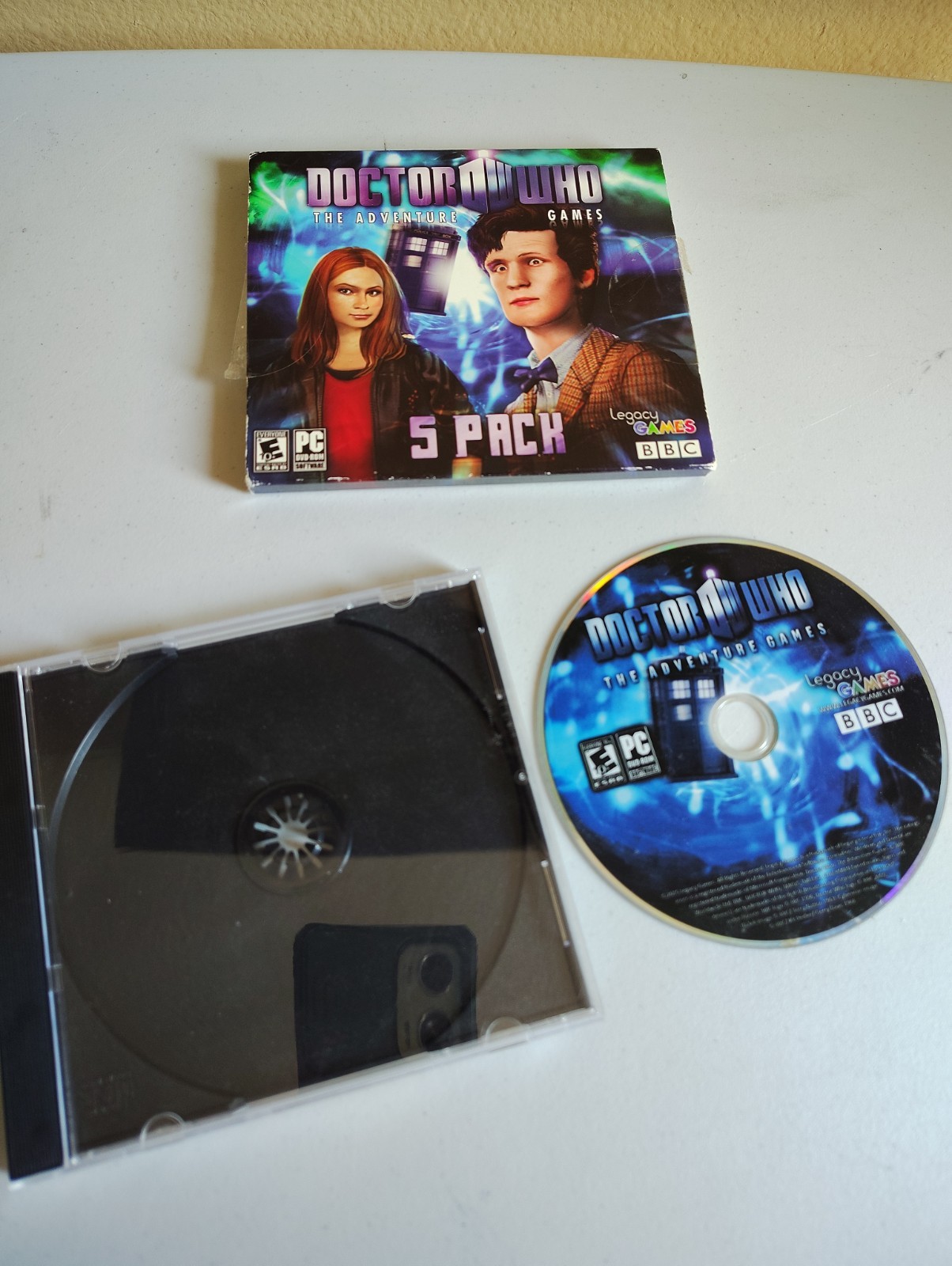 Doctor Who The Adventure Games 5 Pack PC DVD-ROM BBC Legacy Games Used