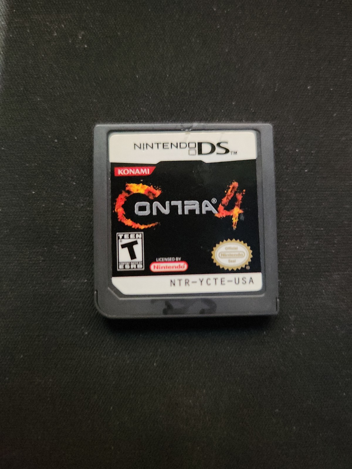 Used Nintendo DS game Contra 4 cartridge only Tested Working