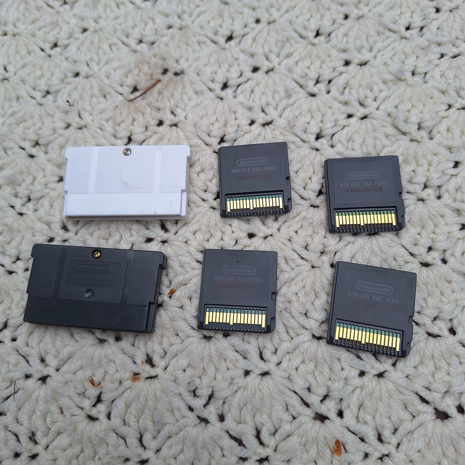 Lot of 5 Nintendo DS GBA Game Lot Eragon Tony Hawk Motion Galidor Monster House