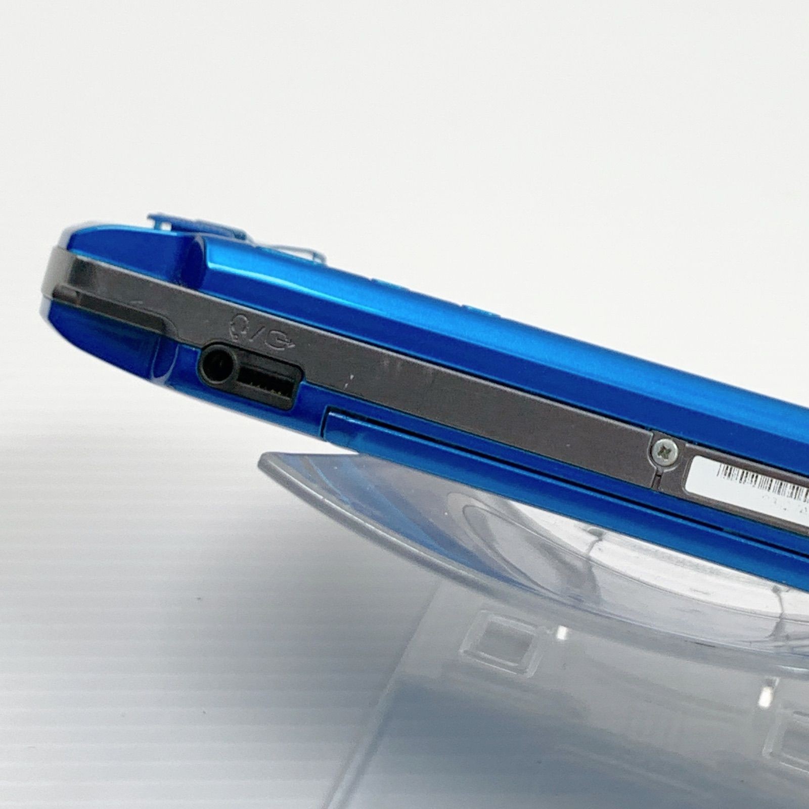 PSP Playstation Portable Vibrant Blue PSP 3000 VB Console USB cable Tested Japan