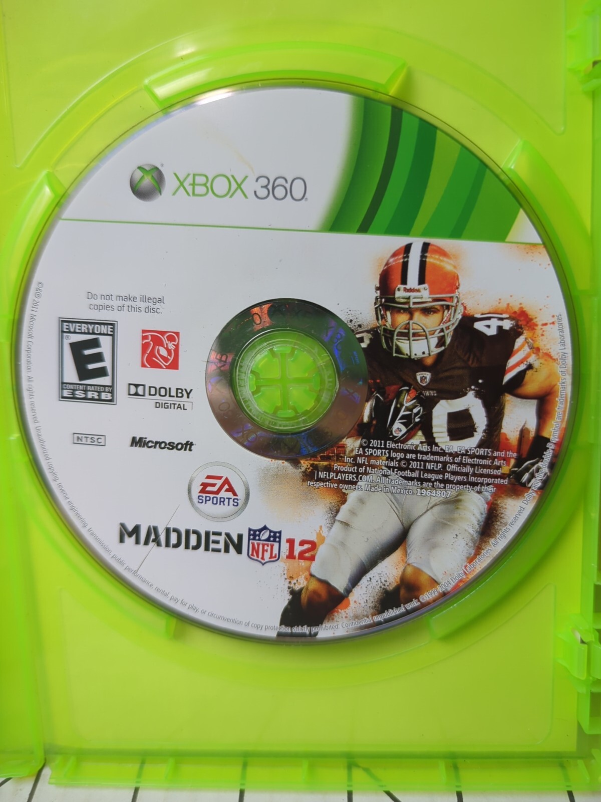 Madden NFL 12 (Microsoft Xbox 360, 2011)