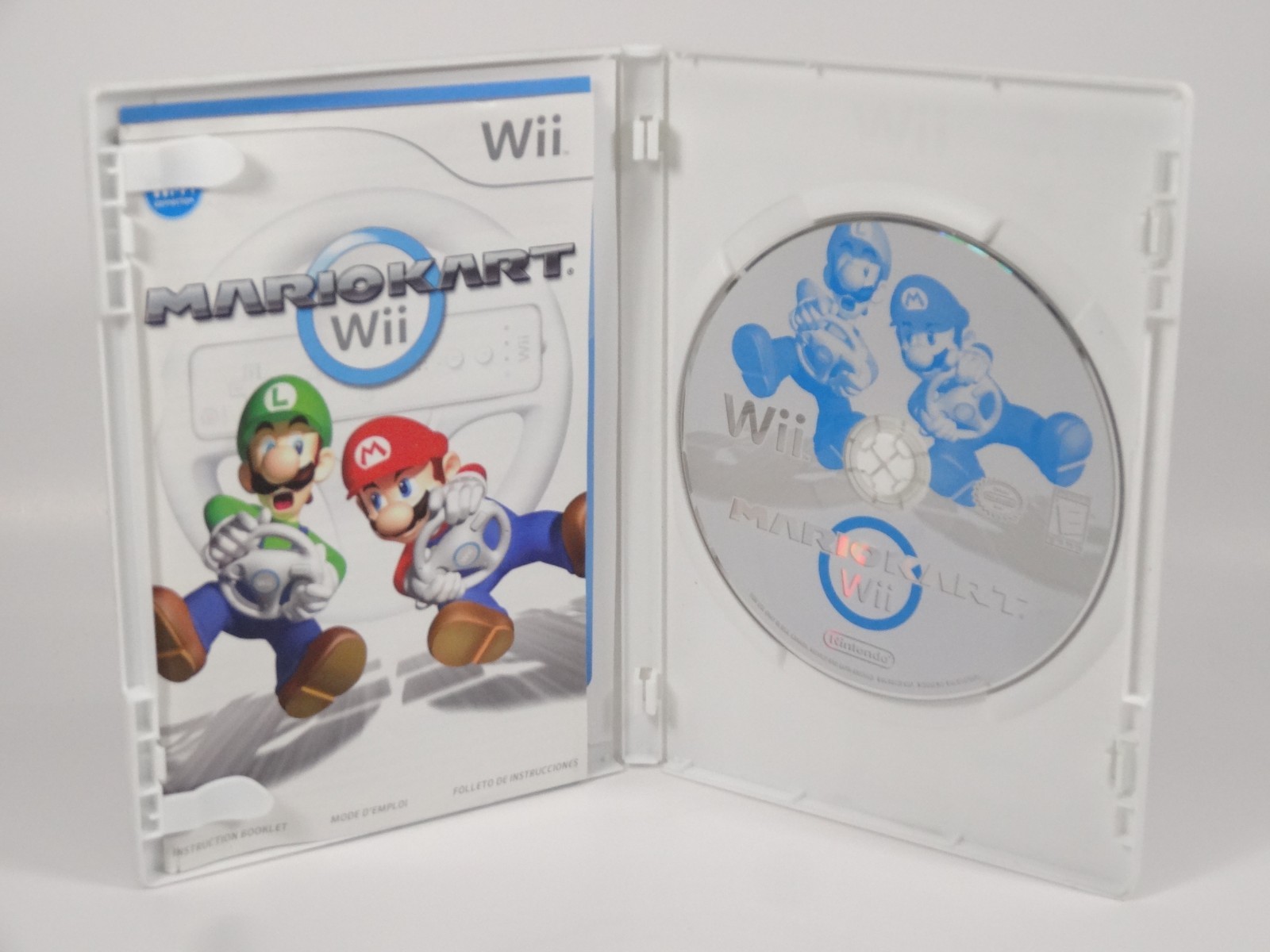 Mario Kart Wii (Nintendo Wii, 2008) Complete with Manual CIB Tested Working