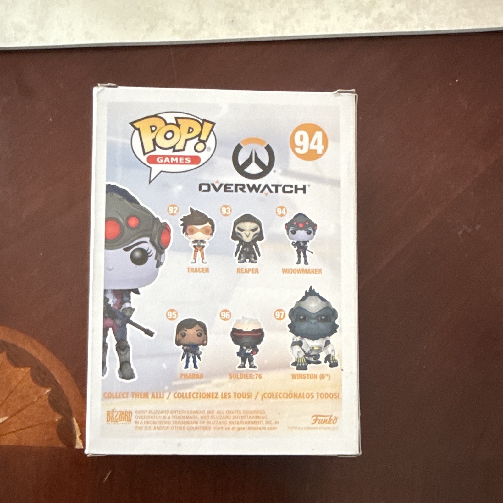 Funko Pop! Games Overwatch Widowmaker #94 LootCrate Exclusive Vinyl Figure