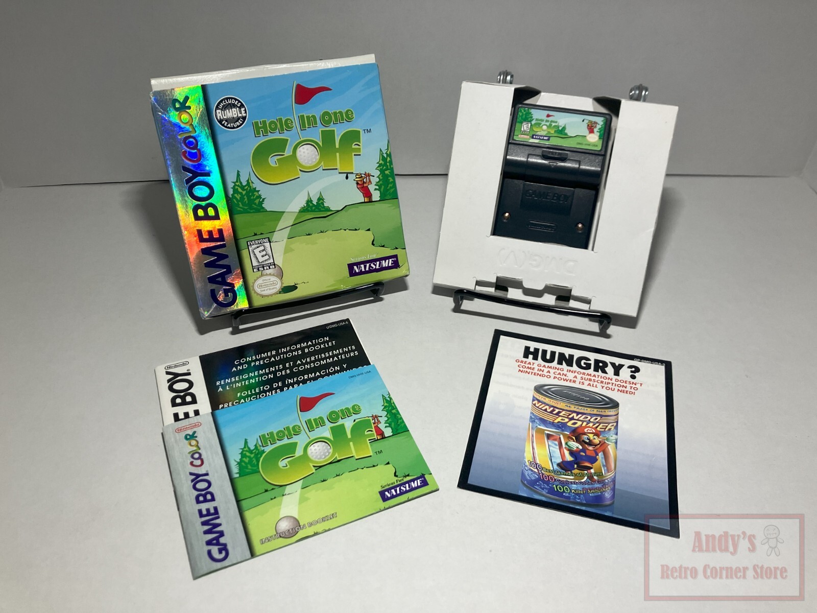 Hole in One Golf – Nintendo Gameboy Color (GBC) – Complete CIB