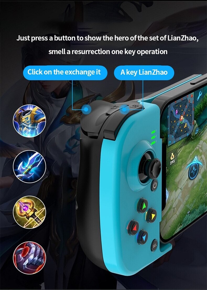 android/ apple mobile gamepad controller