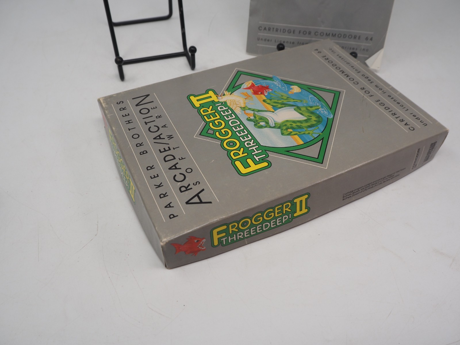 Frogger II: Threeedeep CIB (Commodore 64, 1983) (260142)
