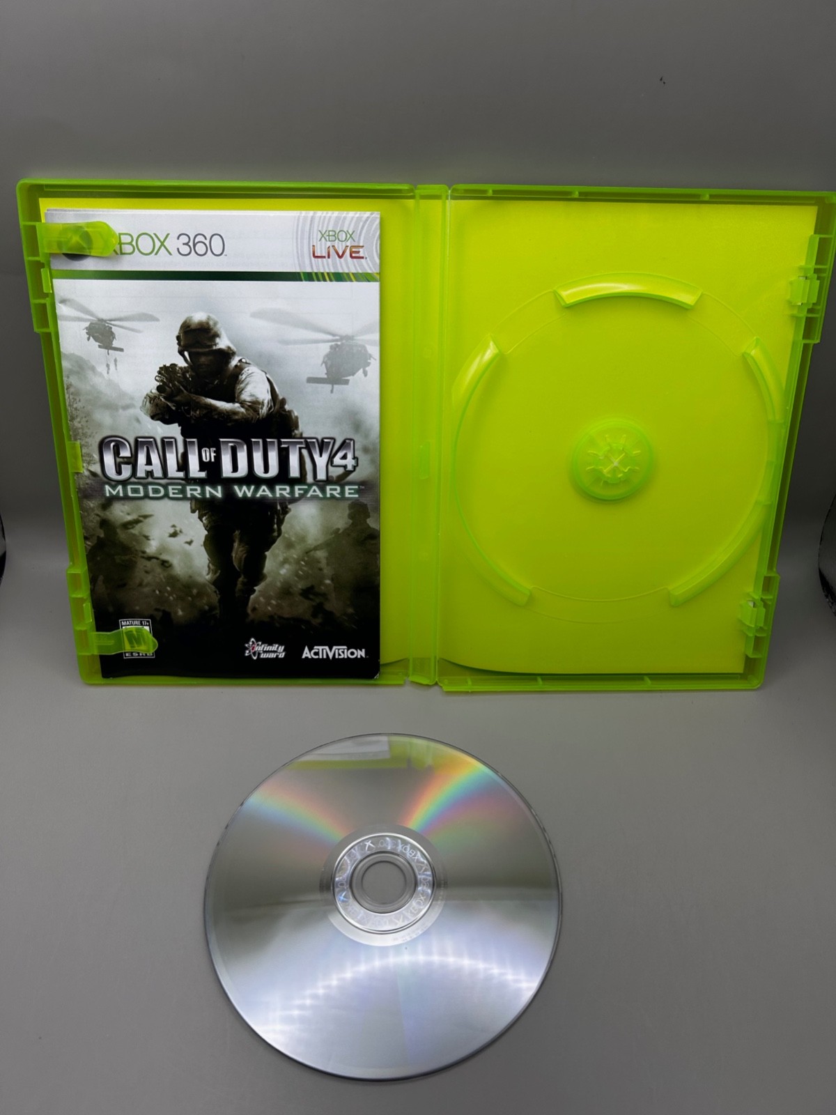 XBOX 360 Call of Duty Modern Warfare Bundle and Bonus Dog Tag – all Tested