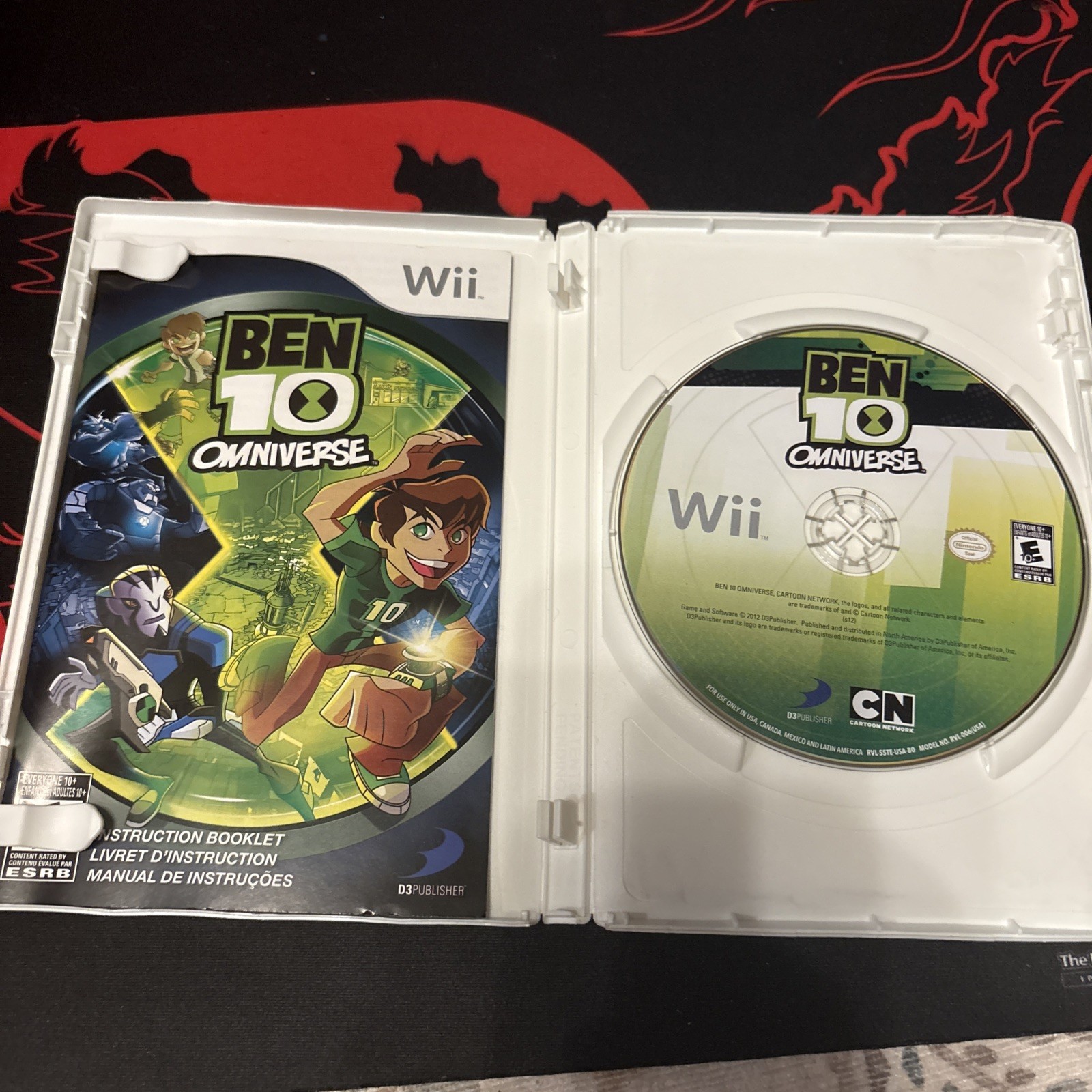 Ben 10 Omniverse Nintendo Wii CIB Tested and Working