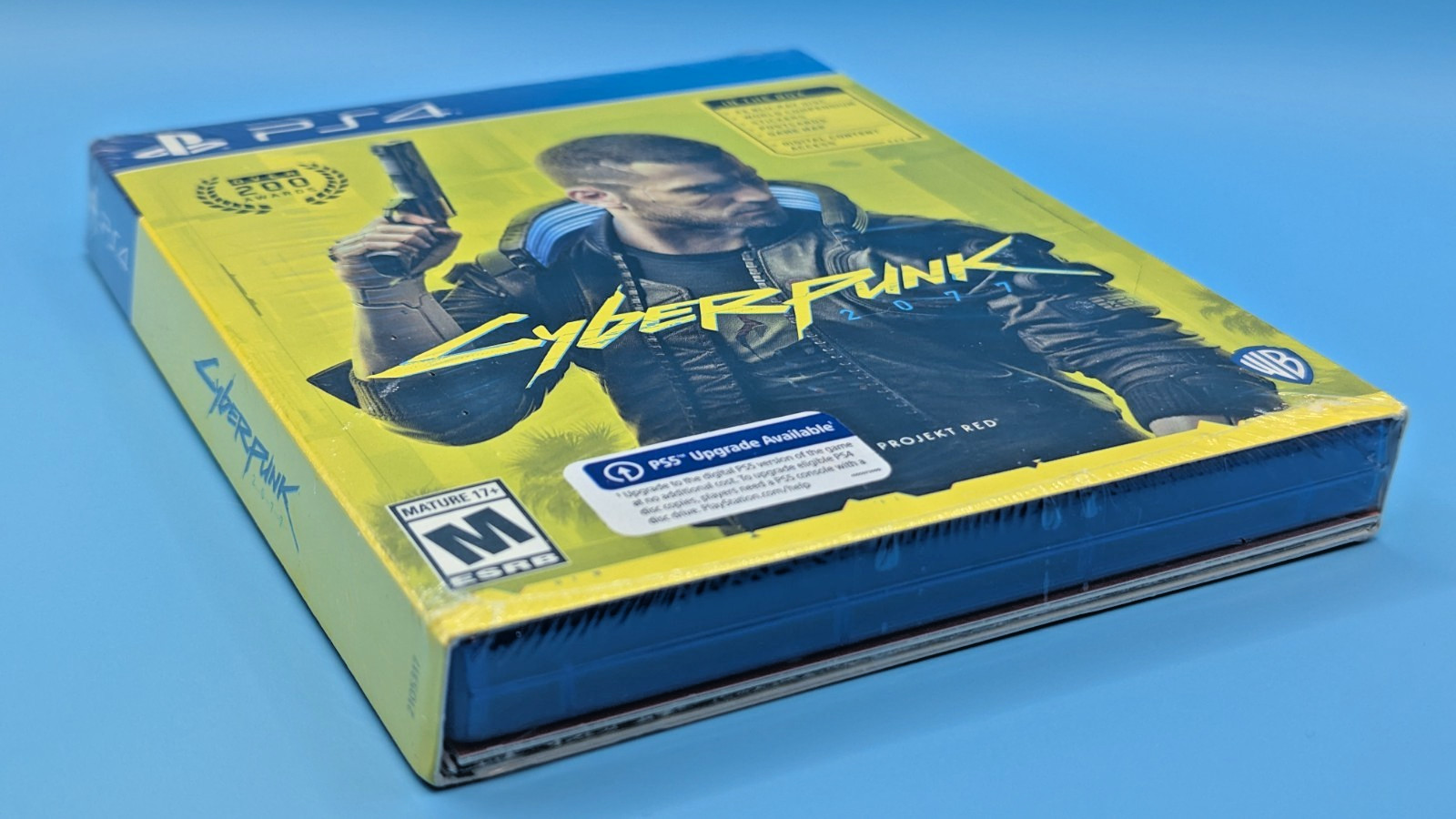 Cyberpunk 2077 PS4 Sealed Game w/ Extras + Steel Book Case #1