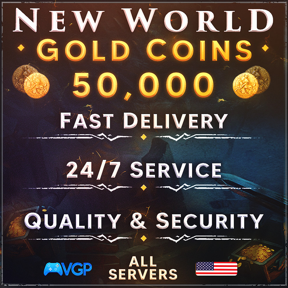 New World Gold Coins 🔥50,000 Gold🔥 NW Gold Coin 🔥 All Servers 🚛 Fast ✔️ Safe