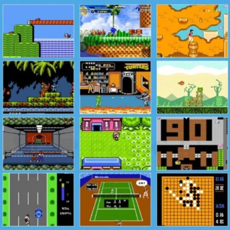Built-in 500+ Classic Games Children’s Handheld Game Players for Gameboy Output