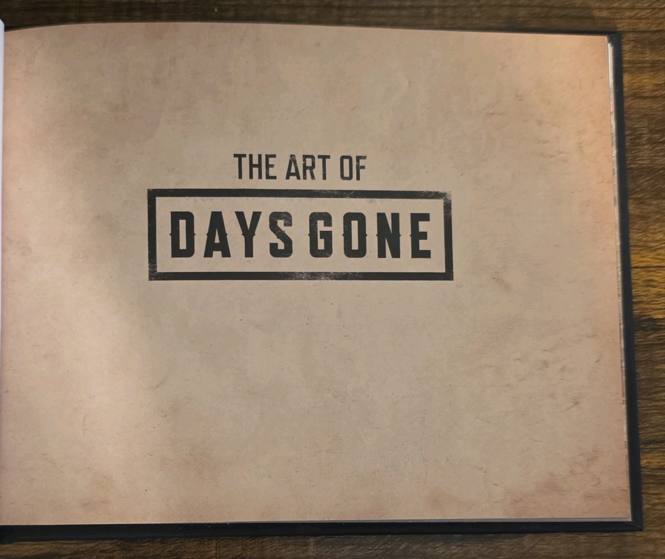 Dark Horse Books The Art of Days Gone Art Book Deacon St. John Days Gone