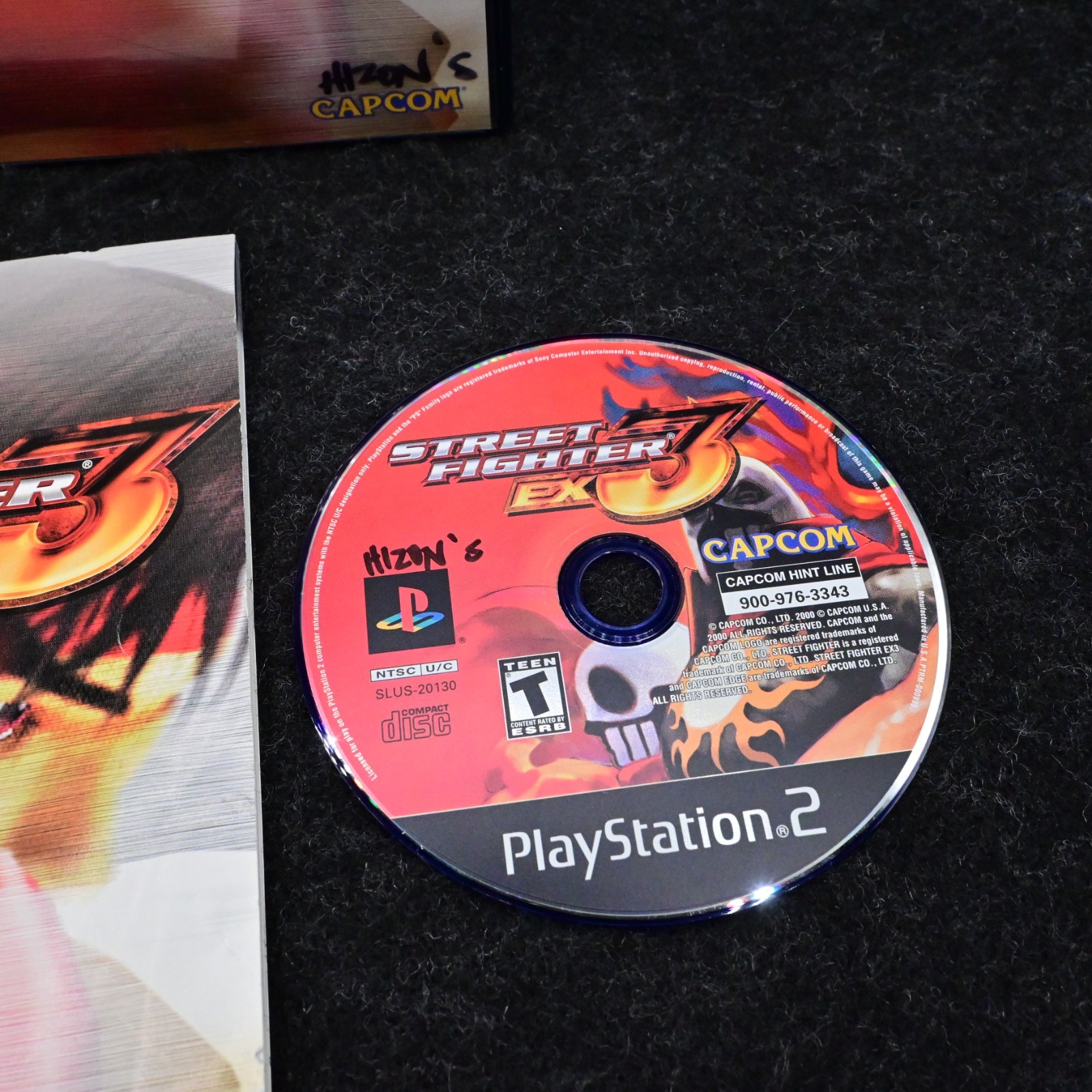 Street Fighter EX3 (Sony PlayStation 2 PS2) Complete CIB Tested Case