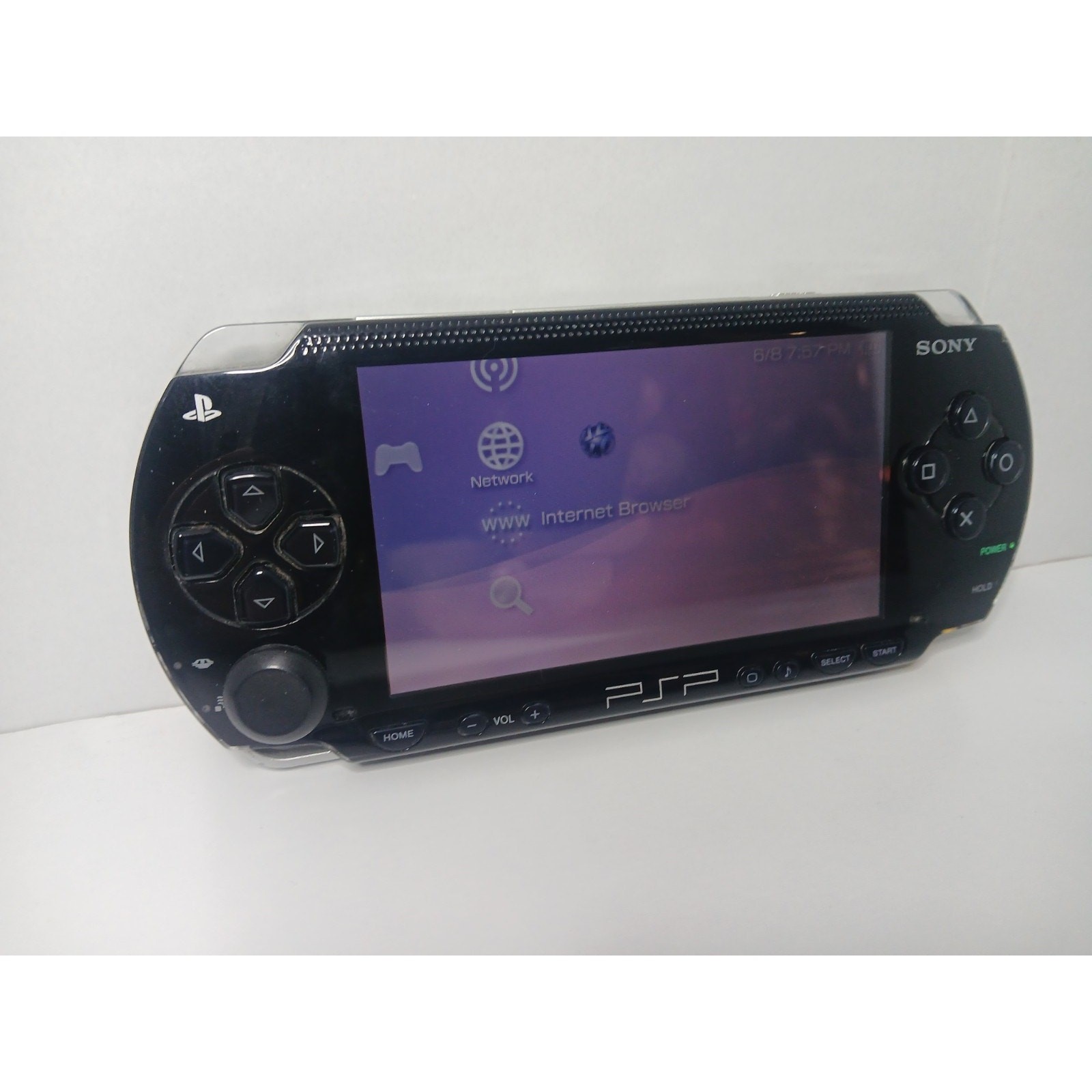 SONY PSP 1001 USA PLAYSTATION PORTABLE HANDHELD CONSOLE SYSTEM TESTED WORKING