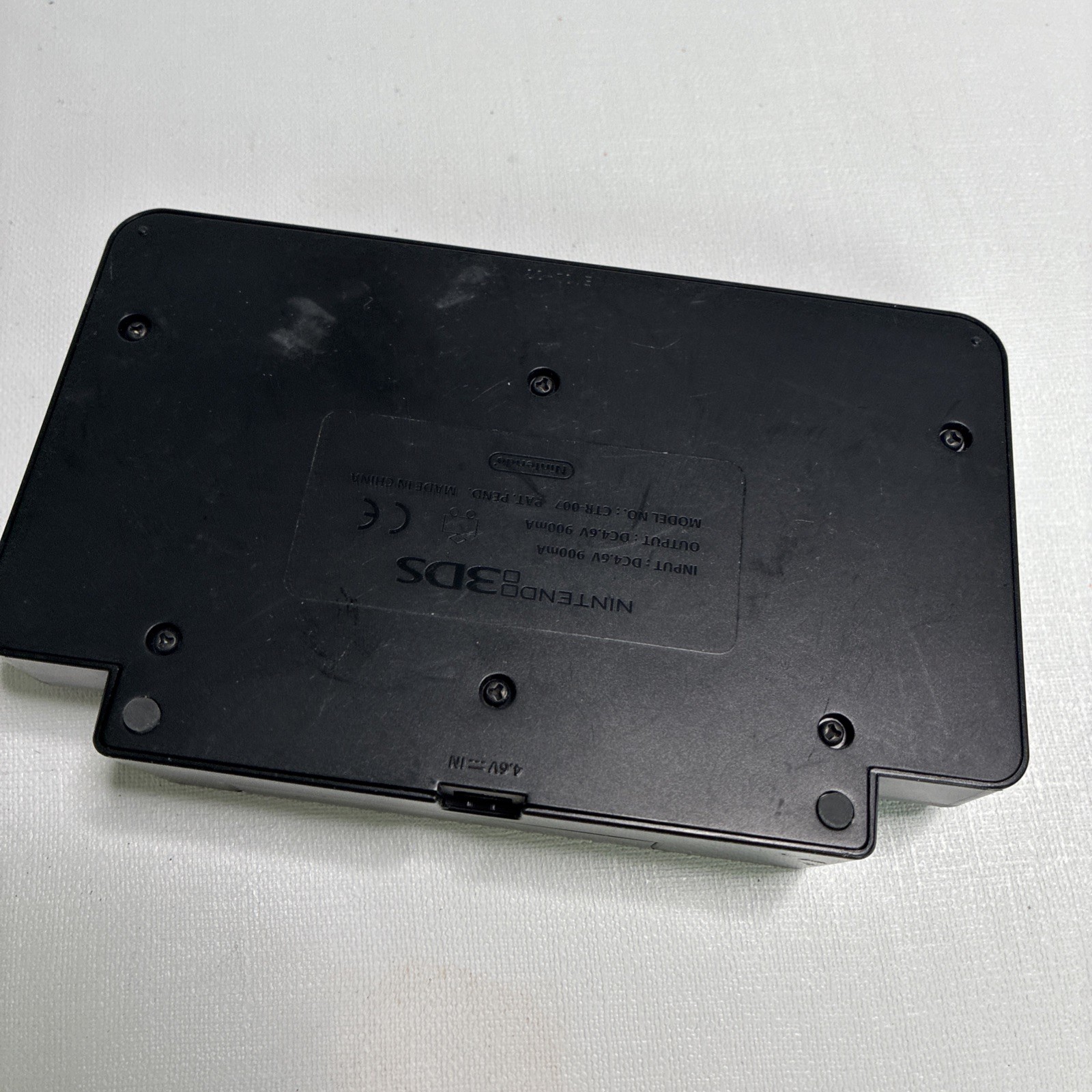 Original Official Nintendo 3DS Charging Dock Cradle Black CTR-007