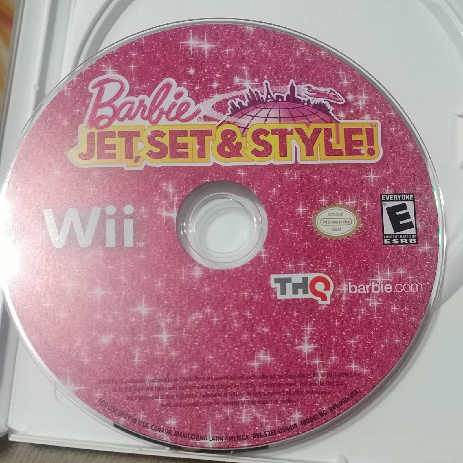 Barbie: Jet, Set & Style-Nintendo Wii/THQ-complete-Rated E