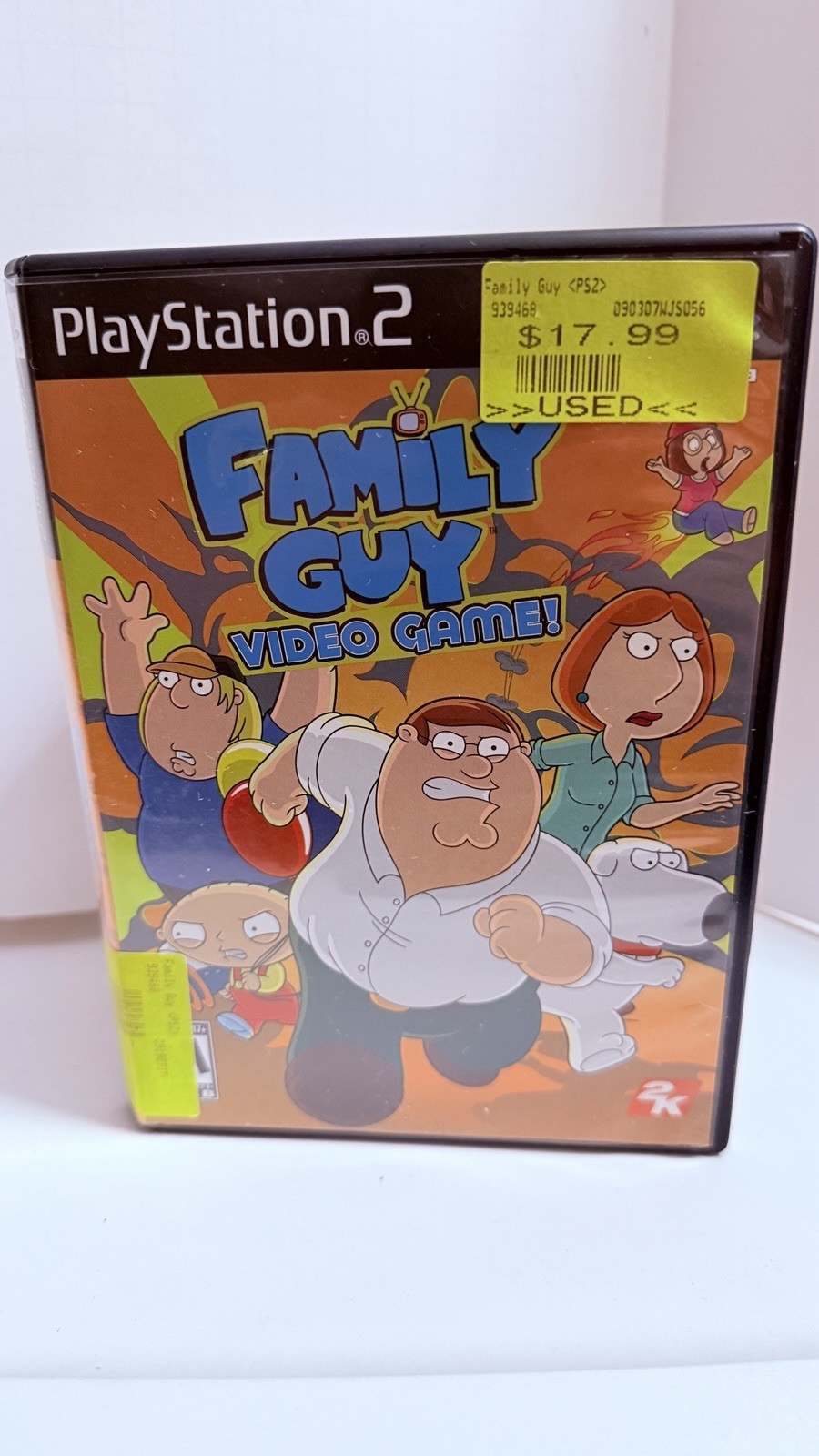 Family Guy Video Game PlayStation 2 With Case & Manual Tested & Works PS2