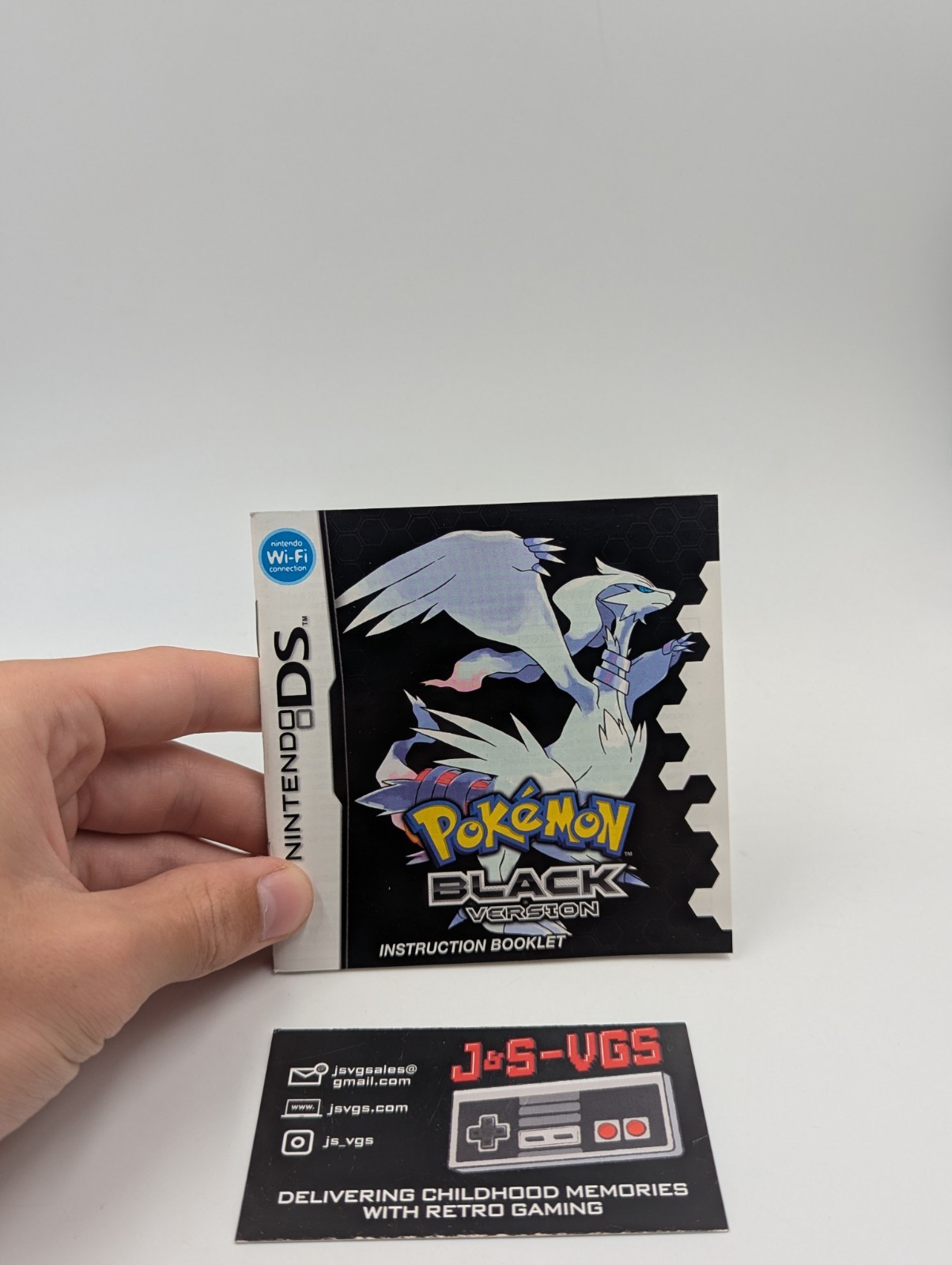 Authentic OEM Pokémon Black Version (Nintendo DS) CIB Complete in Box #3