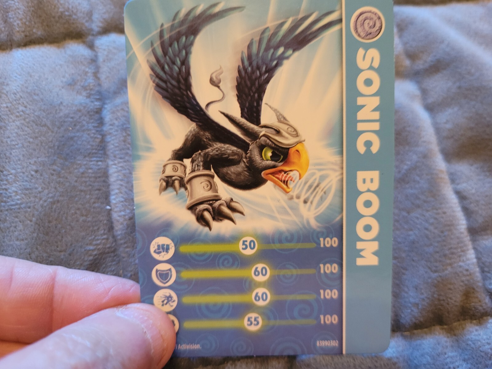 Skylanders Giants Glow In The Dark Sonic Boom Orange Base Activision 2012