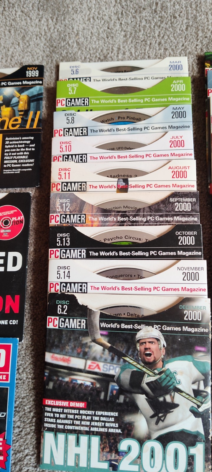 109 Computer Gaming World PC Video Game Demo Disc Lot Vintage 1999 to 2011