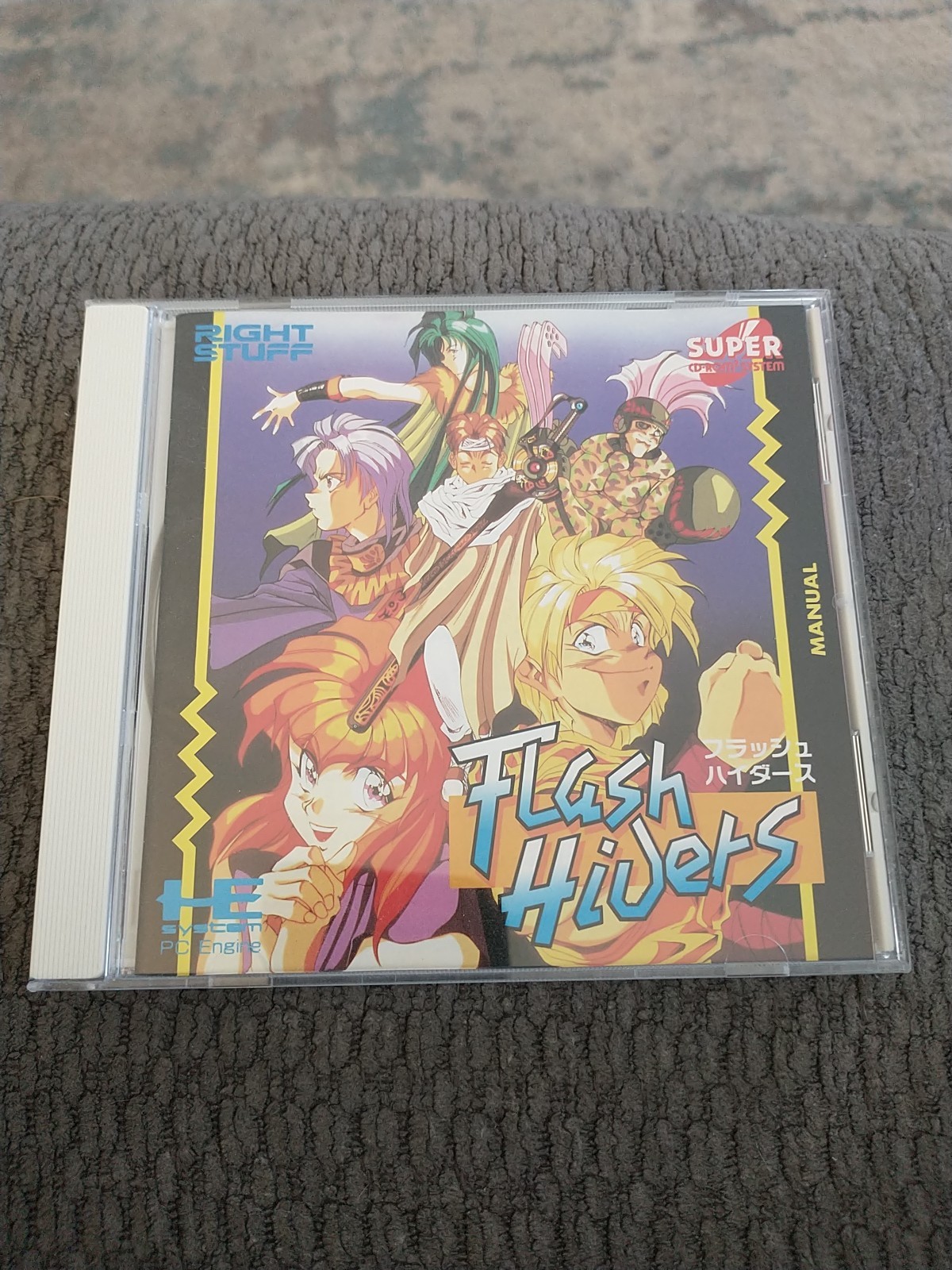 Flash Hiders – NEC PC Engine Super CD Rom Japan Import US Seller Complete Mint