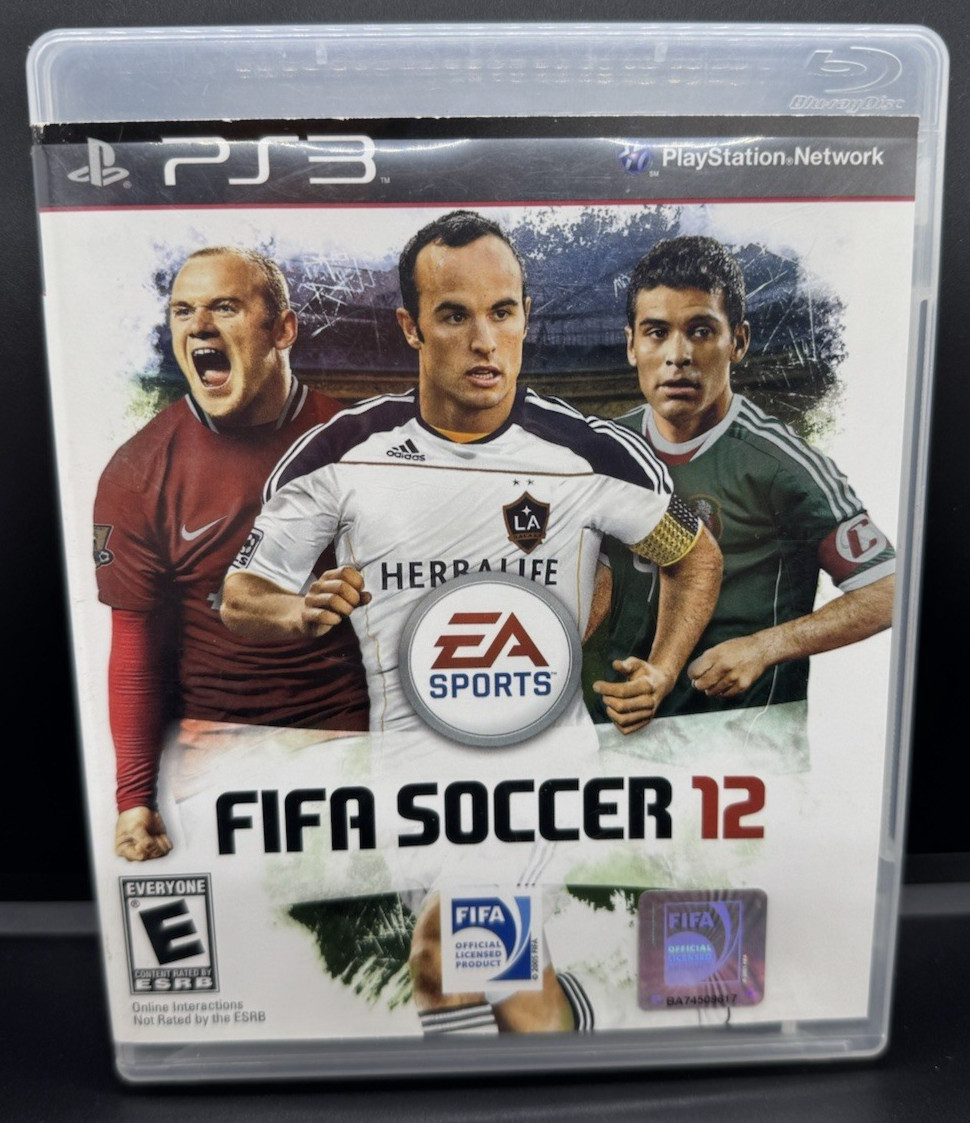 FIFA Soccer 12 (Sony PlayStation 3, 2012, EA Sports) PS3 with Manual