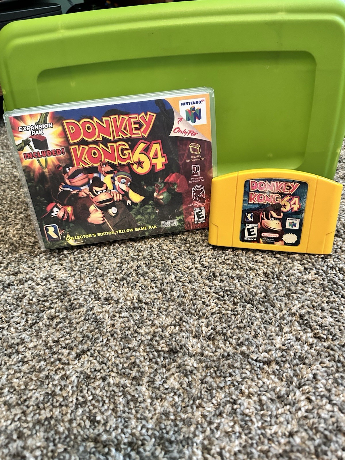 Authentic Donkey Kong 64 Game (Nintendo 64, 1999)