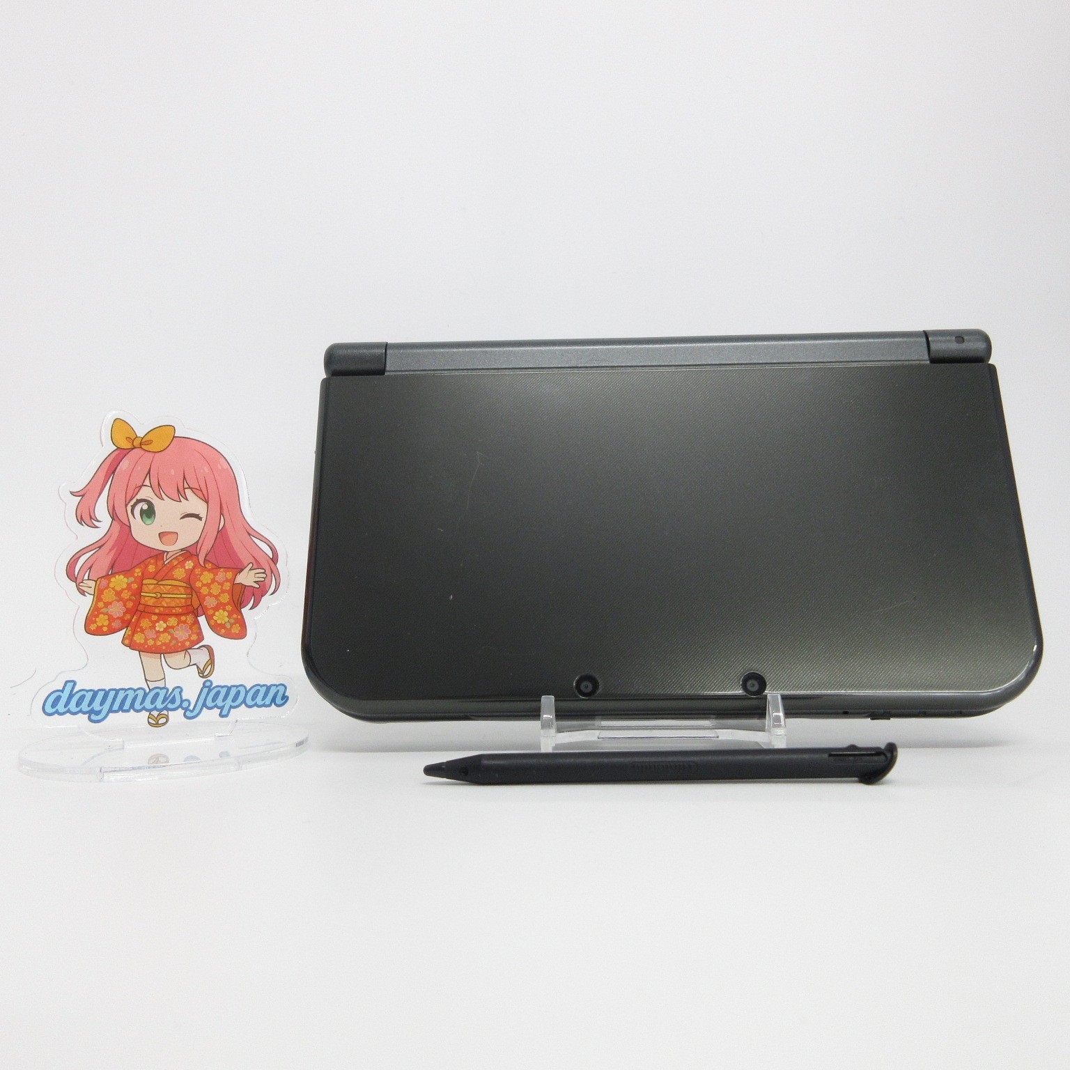【Excellent】Top IPS Nintendo New 3DS LL XL Metallic Black Console Only Japan Ver.
