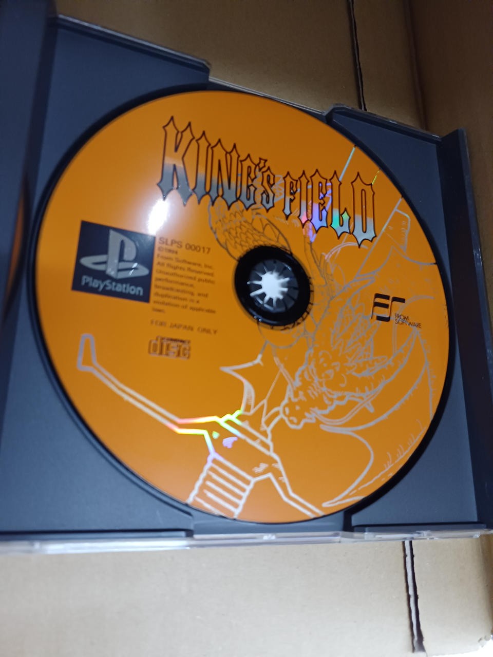 FromSoftware KINGS FIELD PlayStation PS1