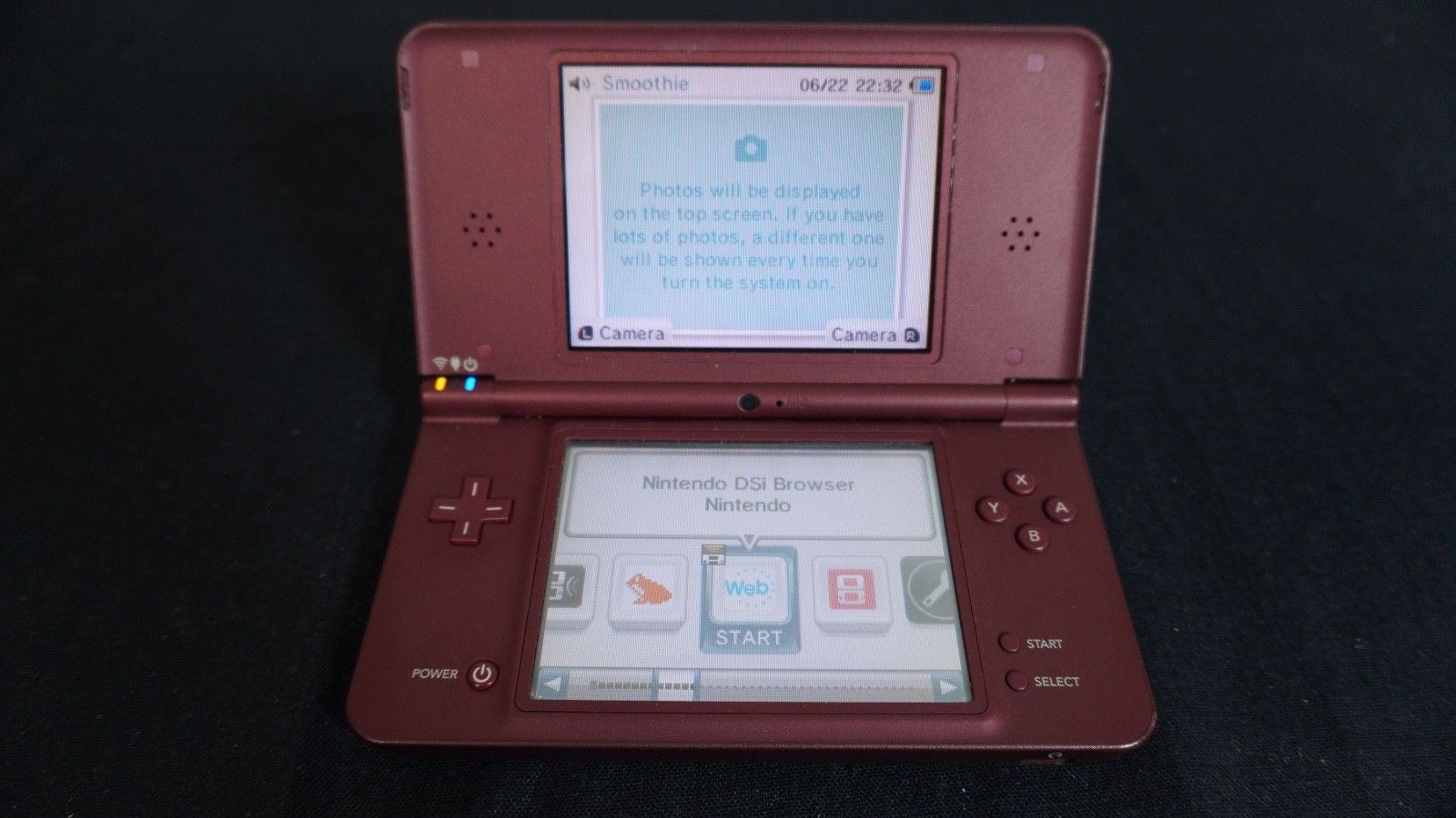 Nintendo DSi XL Launch Edition 256MB Handheld System – Burgundy