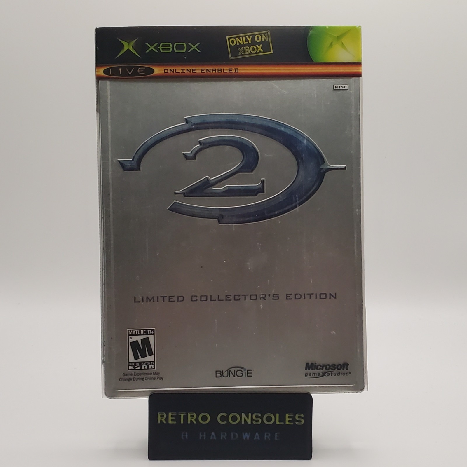 Halo 2: Limited Collector’s Edition Steelbook -Xbox, 2004) COMPLETE/Tested