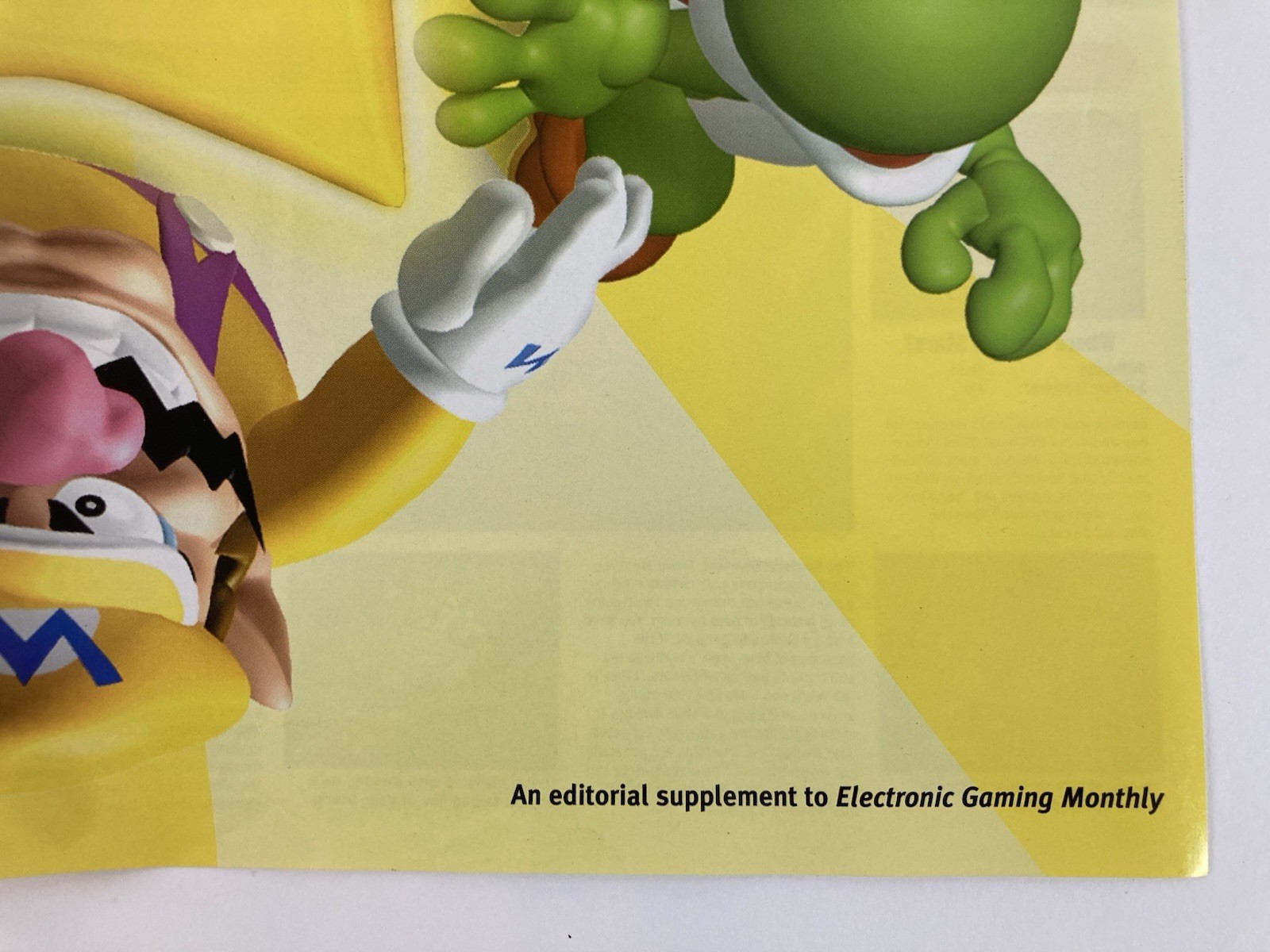 Vintage Mario Party 1 Expert Gamer Magazine Poster 1998 EGM 15” x 20”