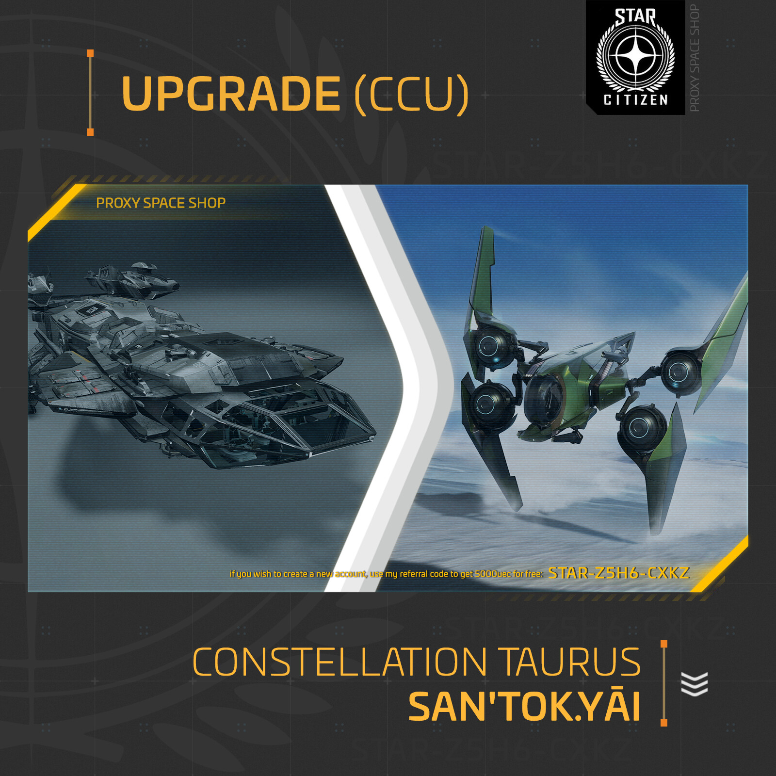 Star Citizen – AOPOA SAN’TOK.YĀI (SANTOKYAI) – UPGRADE – (CCU)