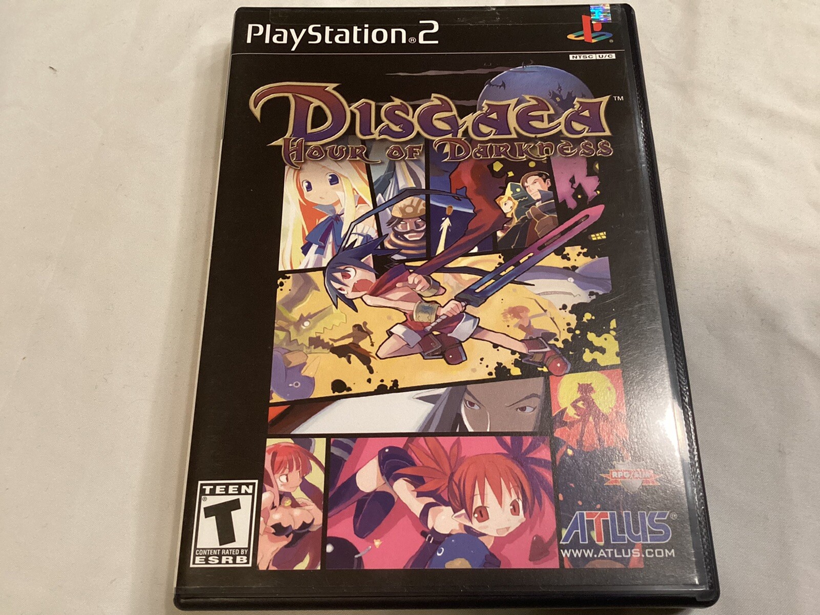 Disgaea Hour of Darkness PlayStation 2 PS2 Video Game Complete RPG/SIM Altus
