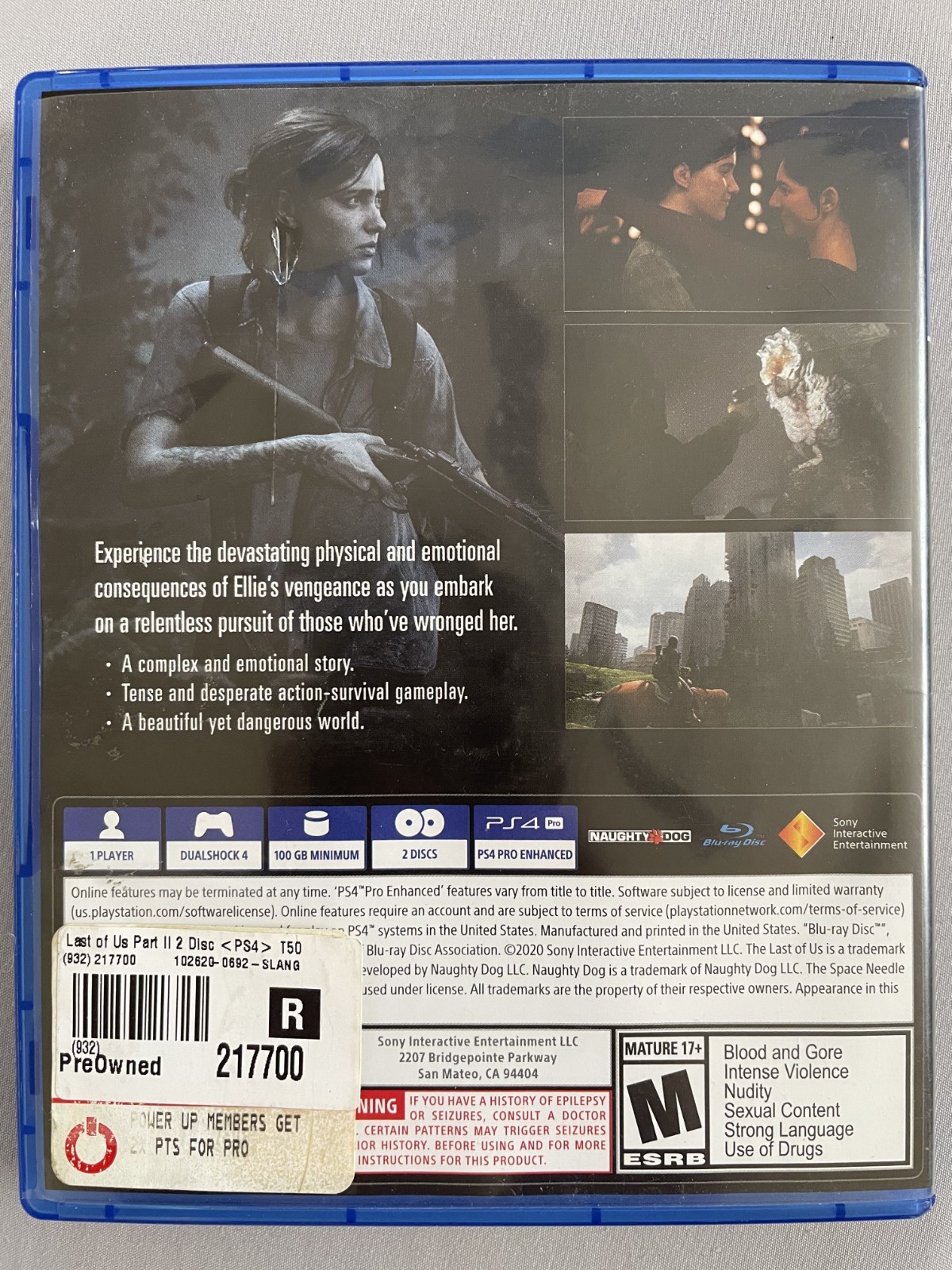 The Last of Us Part II – Sony PlayStation 4