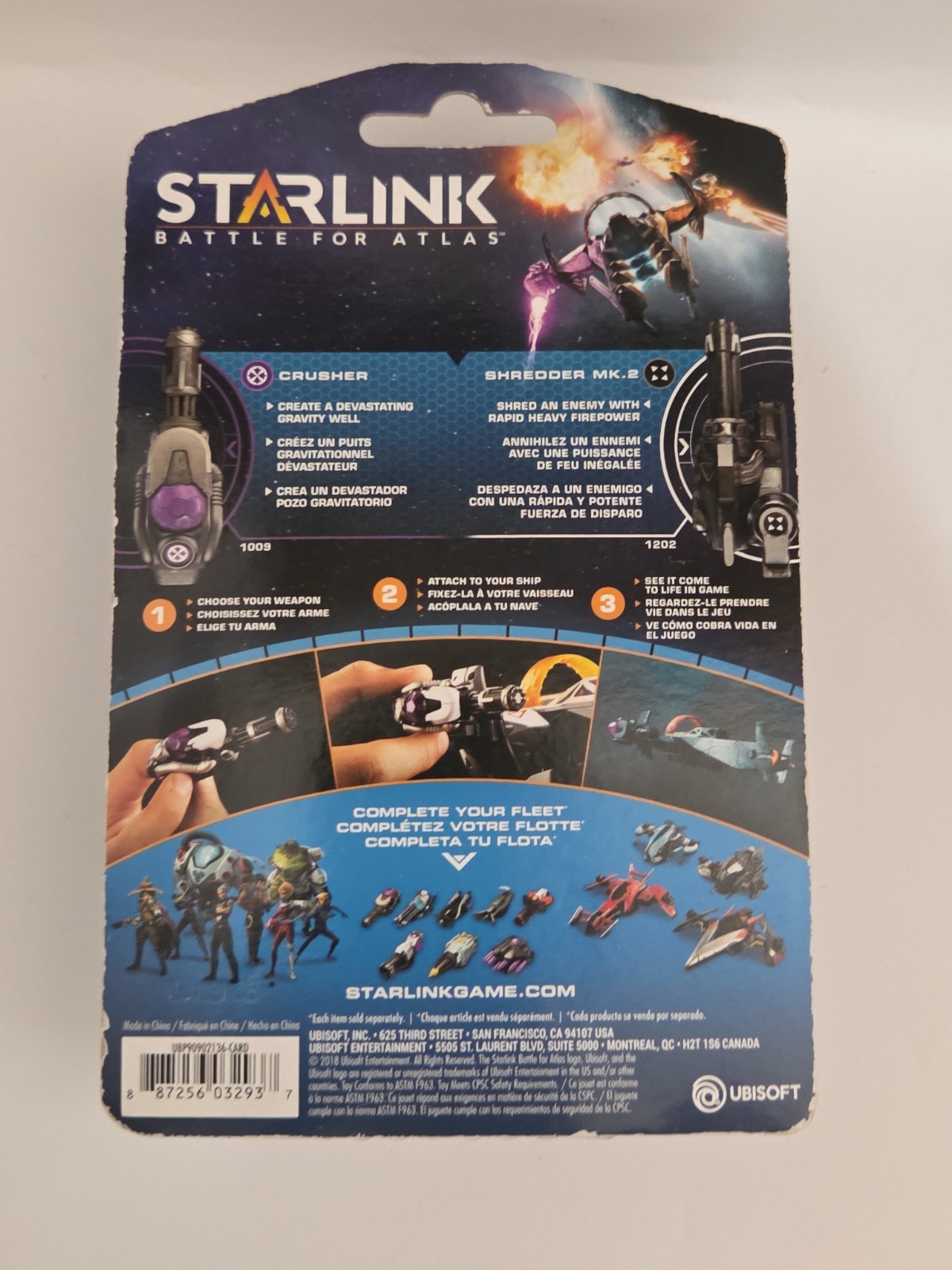 Starlink Battle For Atlas: Crusher/Shredder MK.2 Weapon Pack Ubisoft