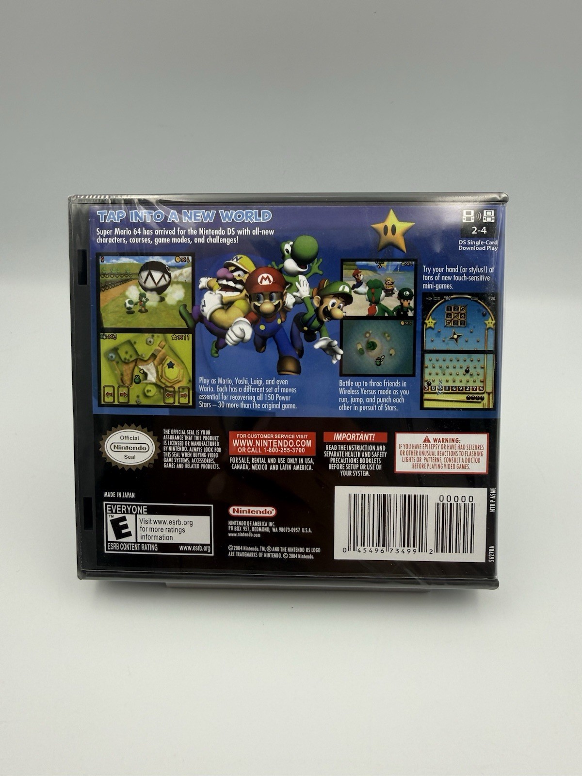 Super Mario 64 DS Complete With Manual – USA Version