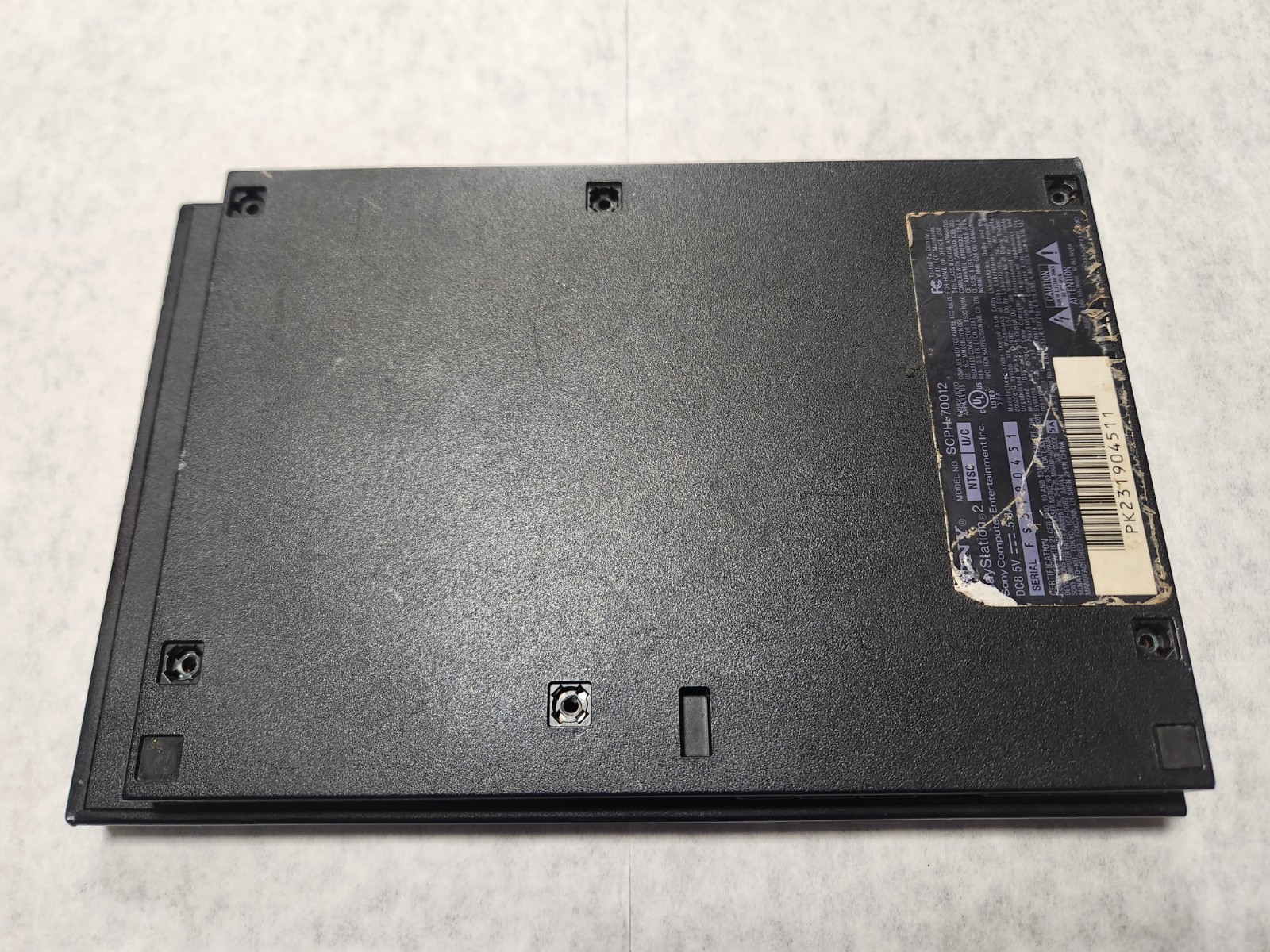 Sony PlayStation 2 PS2 Slim Console Only Powers On for PARTS or REPAIR