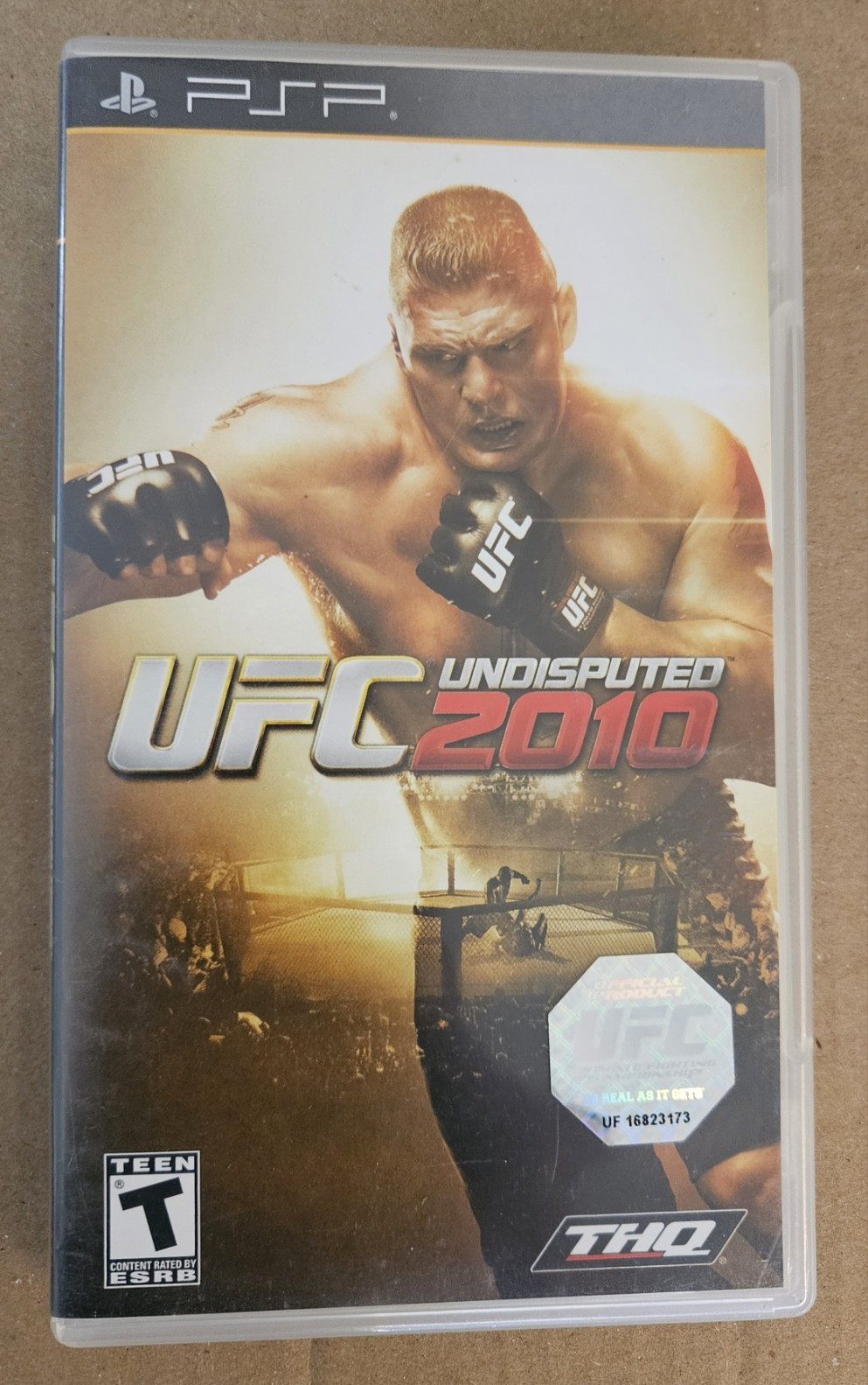 UFC Undisputed 2010 – Sony PSP – No Game Disc – See Pics