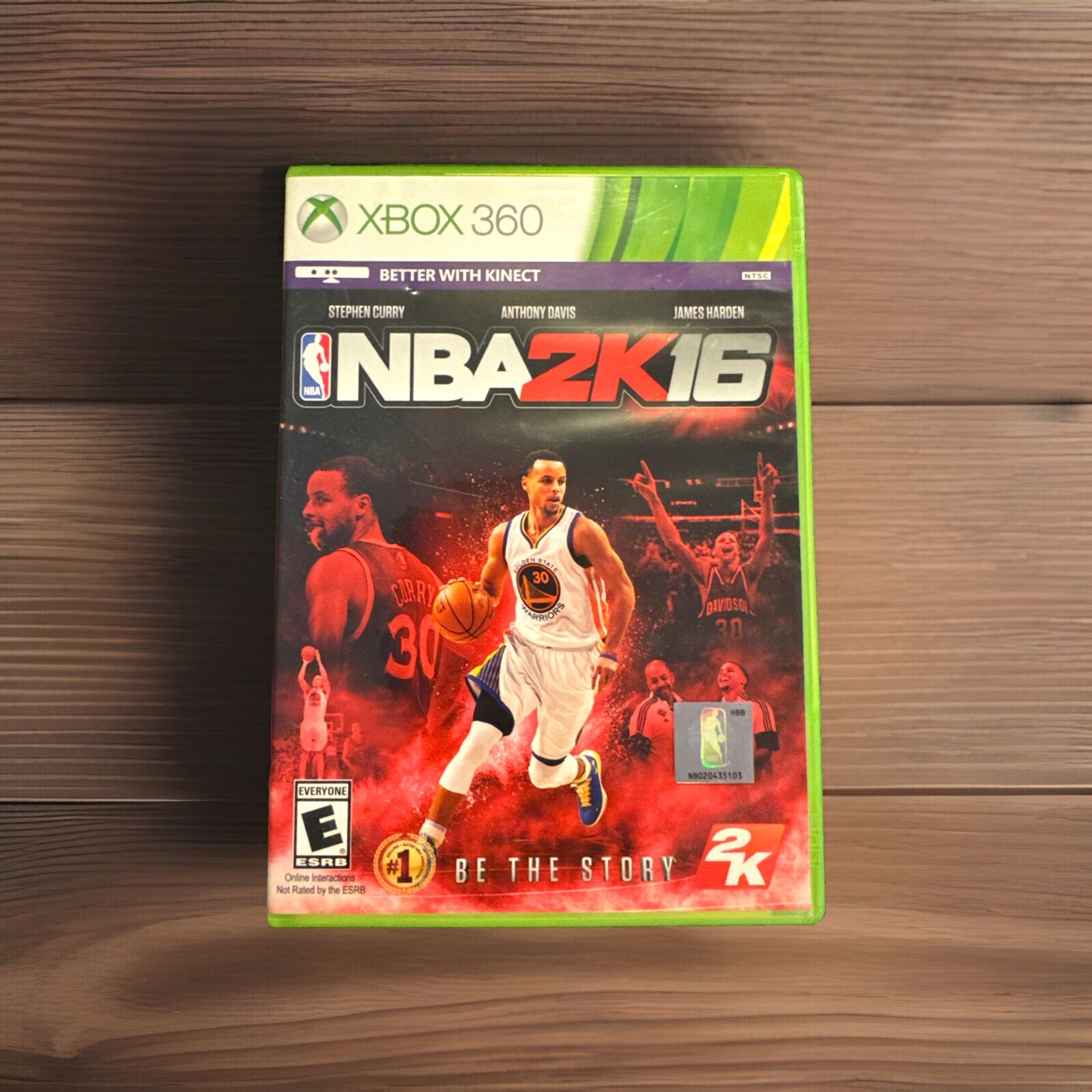 NBA 2K16 (Microsoft Xbox 360, 2015) Rated Everyone Better with Kinect