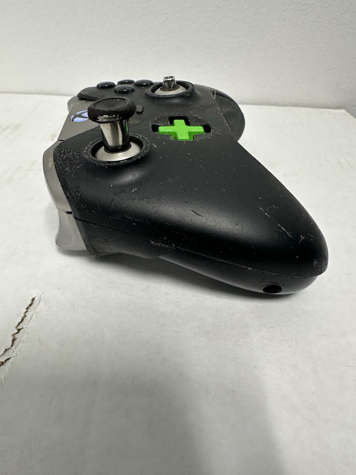 Microsoft Xbox One Elite Wireless Controller Black Silver- It Works or for Parts