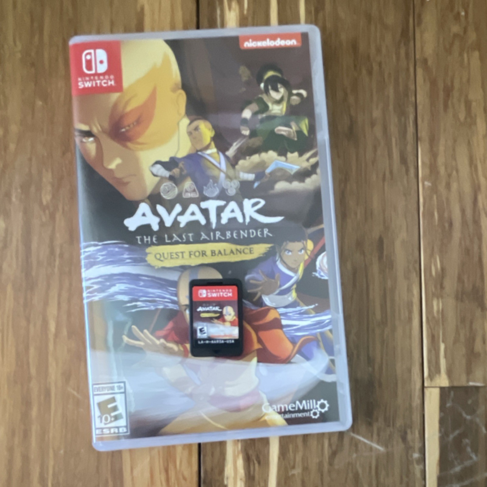 GameMill Avatar The Last Airbender Quest for Balance Nintendo Switch Action