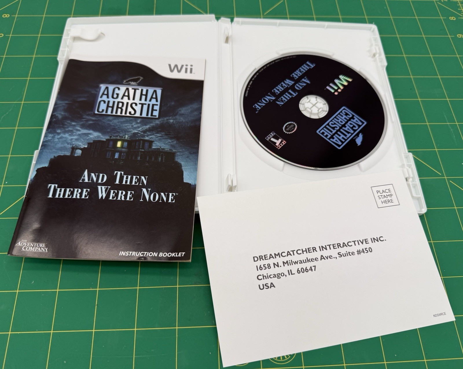 Agatha Christie: And Then There Were None Nintendo Wii, 2008)Complete