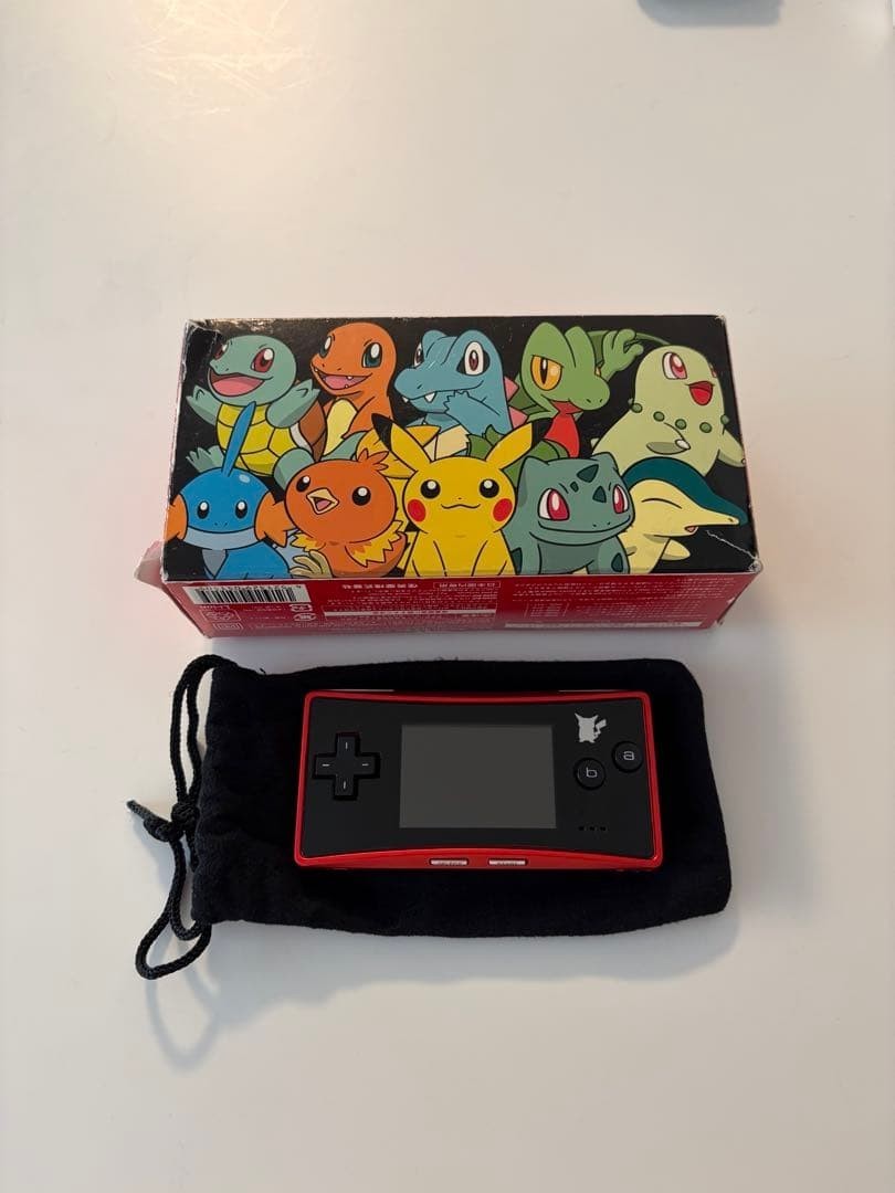 Near Mint Nintendo Game Boy Micro Pokémon Center Limited Edition Pikachu
