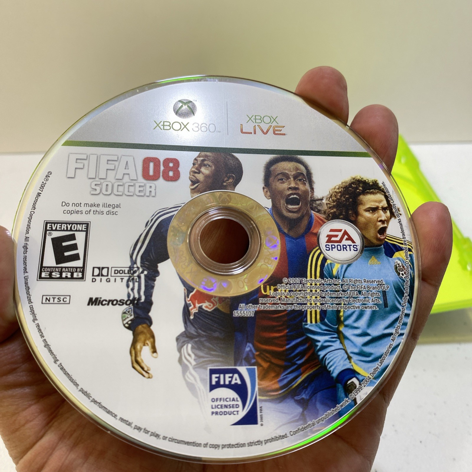 EA Sports FIFA 08 Soccer Microsoft Xbox 360 Game CIB Tested