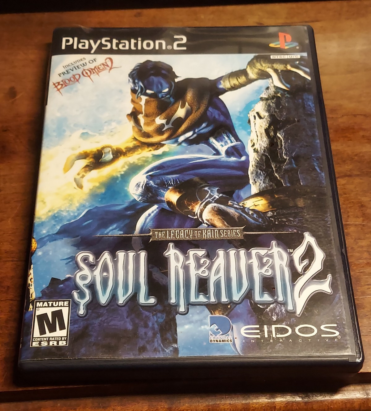 Eidos Soul Reaver 2 Sony PlayStation 2 PS2 2001 M NTSC-U/C w/ Manual